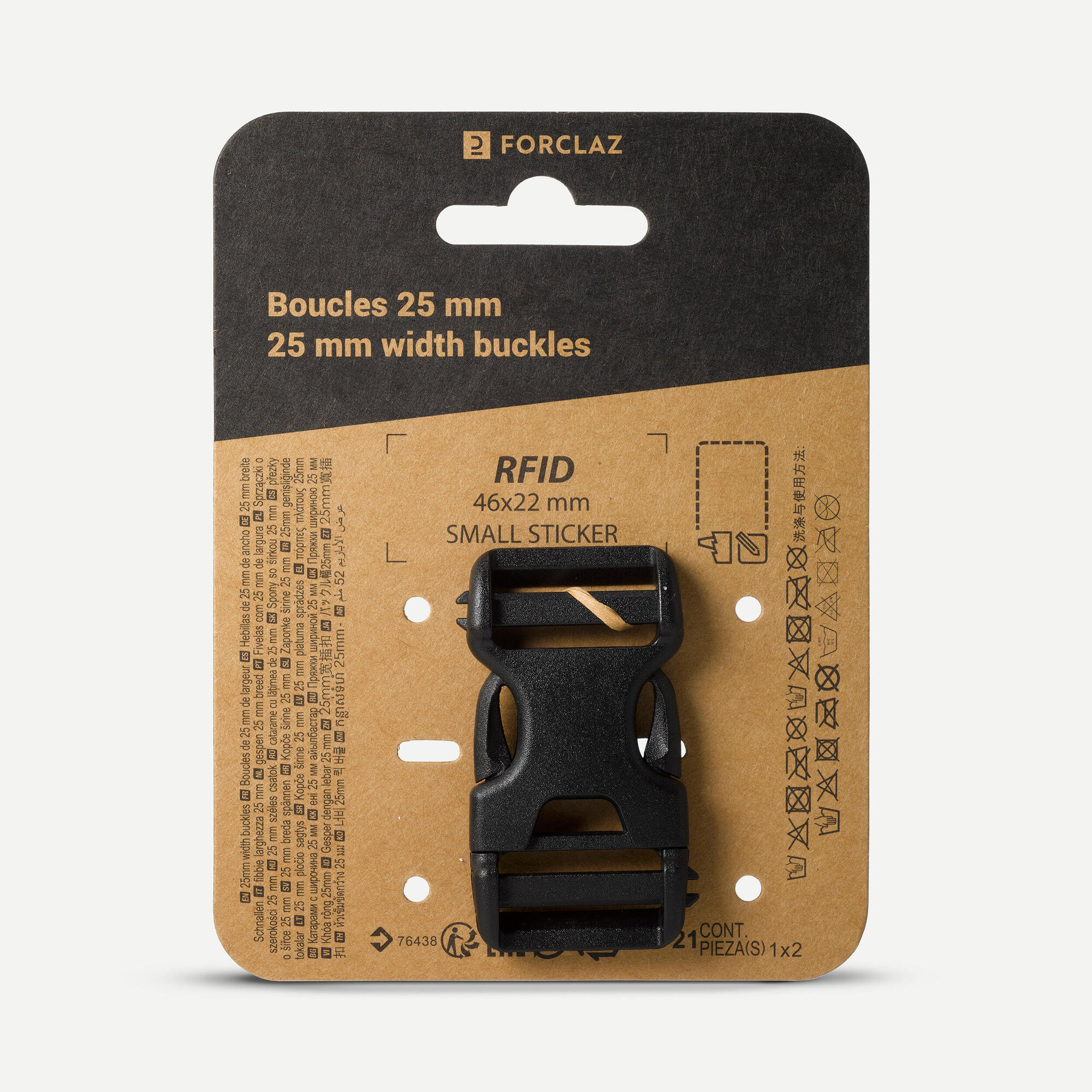 decathlon-rucksack-schnalle-25-mm-ersatz-steckschnalle image 1
