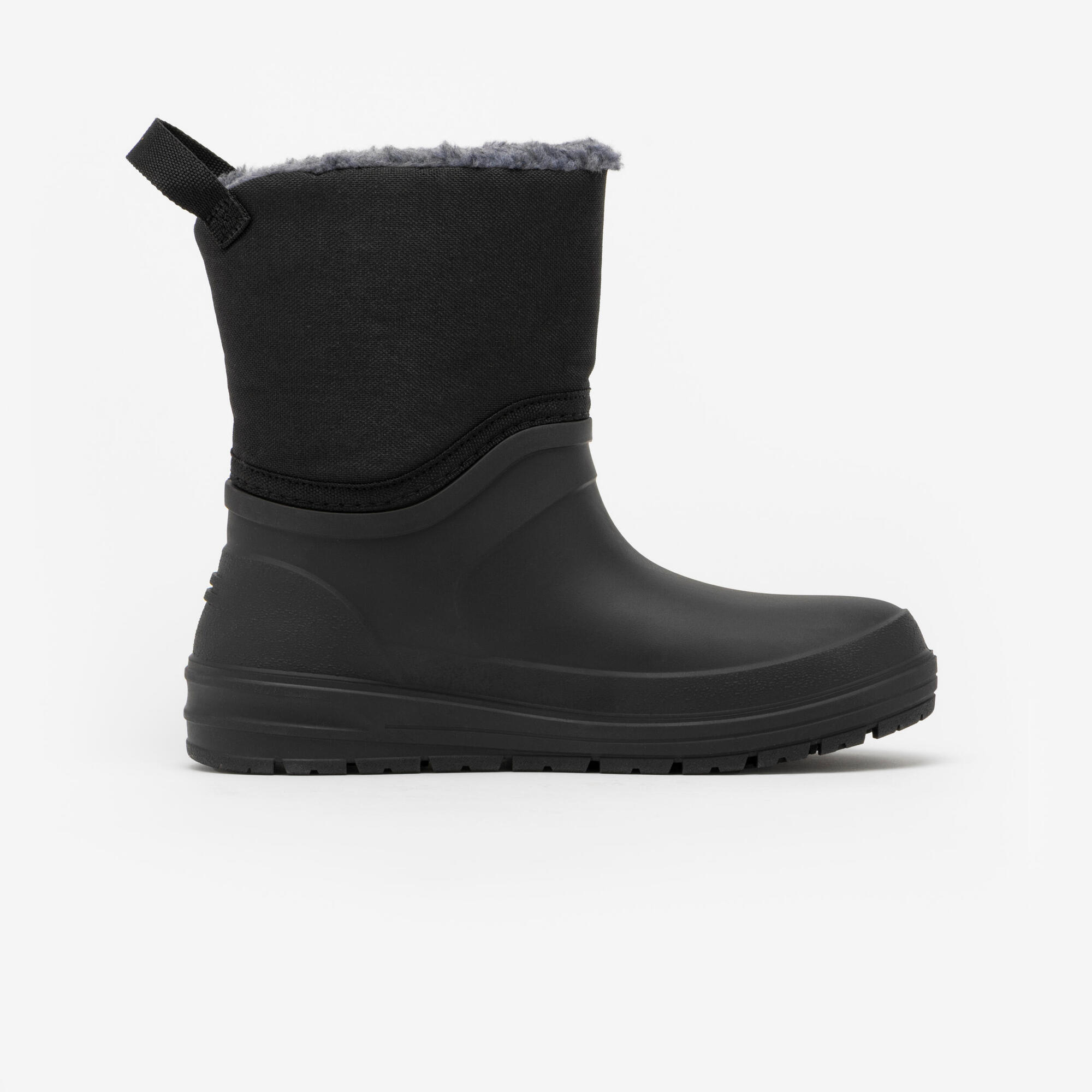 quechua-nh100-snowboots-kinder-schwarz-wasserdicht image 1