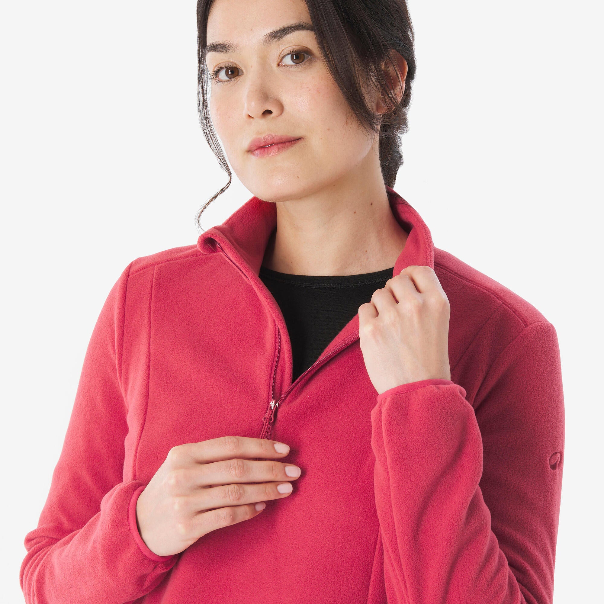quechua-mh100-fleecejacke-damen-leicht-warm image 5