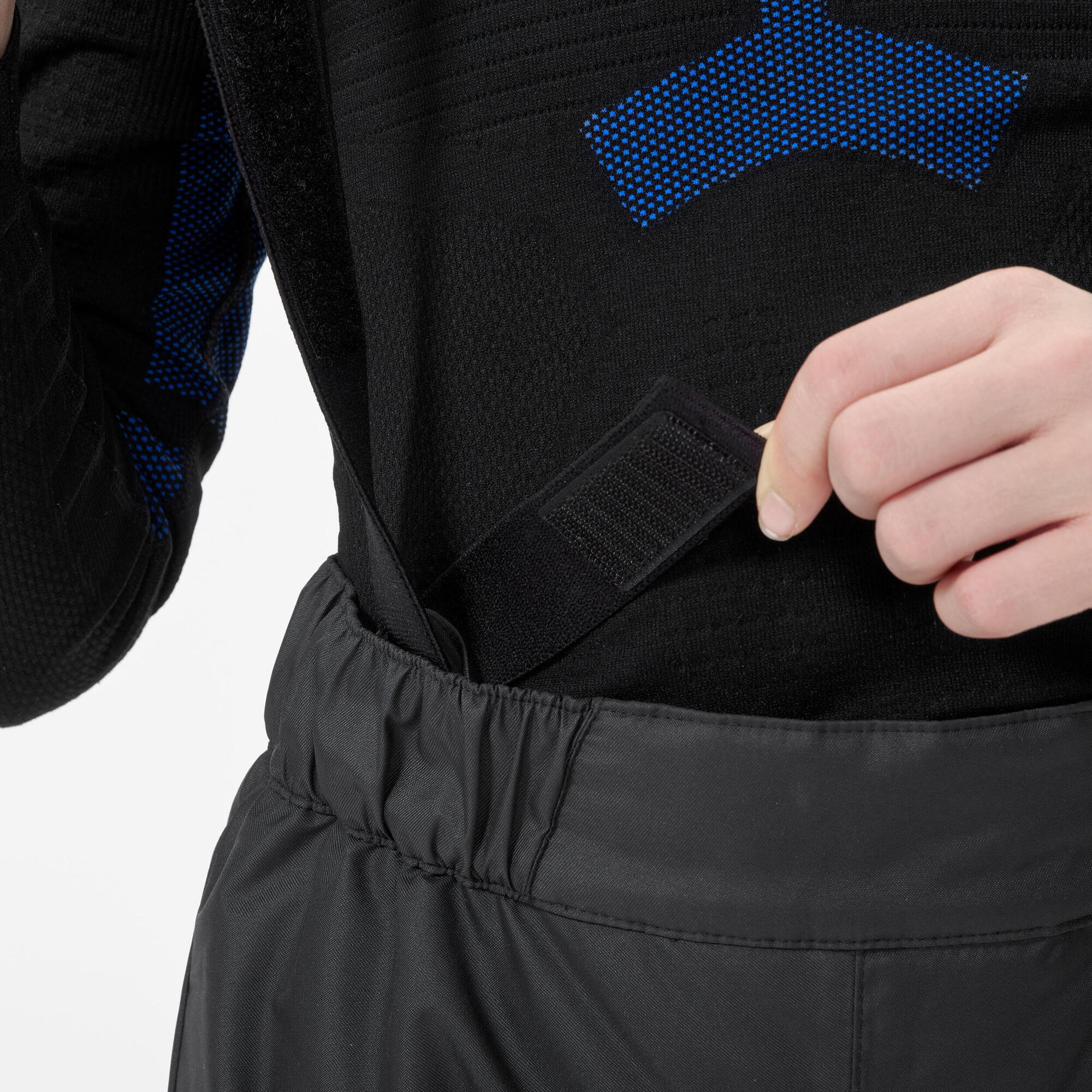 wedze-100-skihose-kinder-carbon-grau-warm-wasserdicht image 5