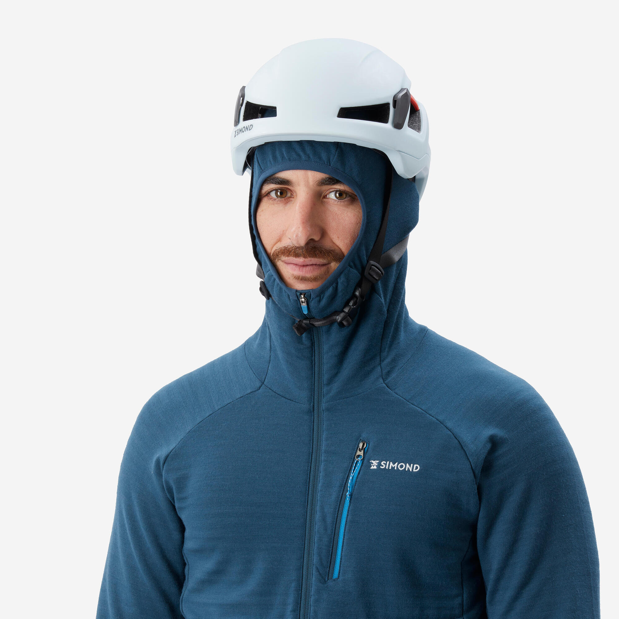 simond-merino-pullover-herren-mit-kapuze-blau image 4