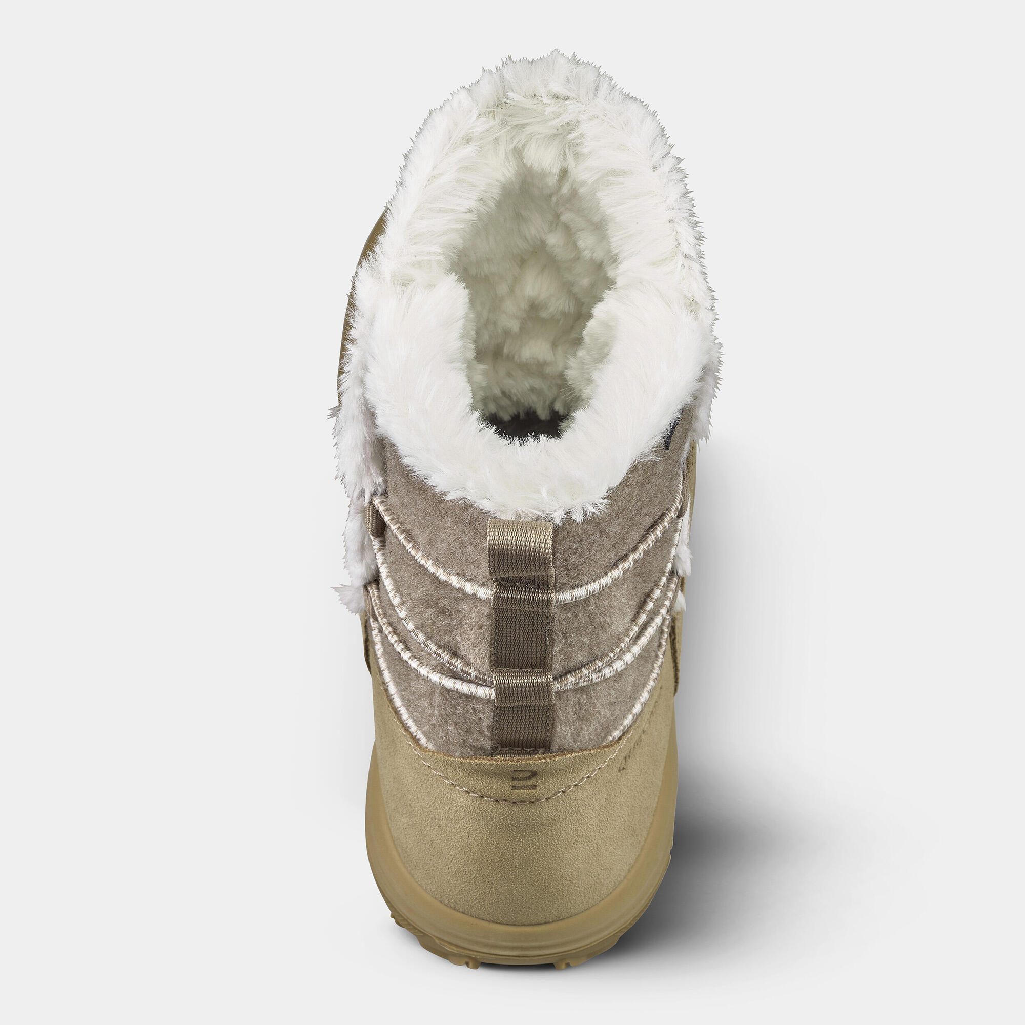 quechua-sh500-warm-schneestiefel-damen-sand-wasserdicht image 8