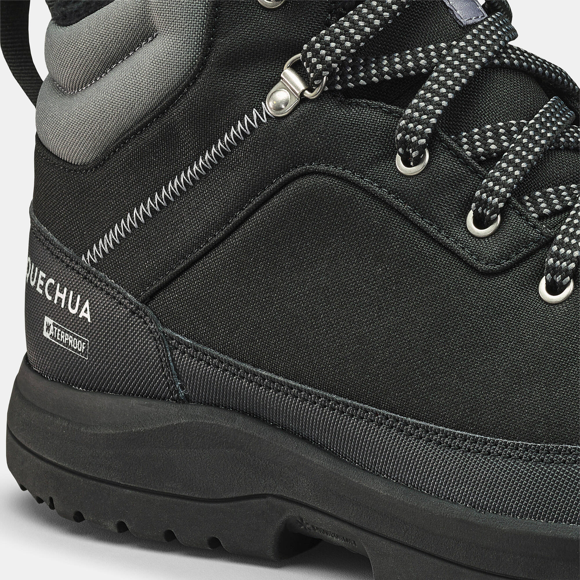quechua-nh100-herren-winterschuhe-schwarz-wasserdicht image 5