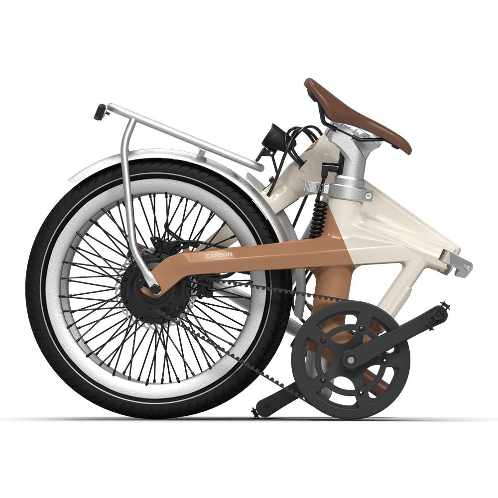 ado-air-carbon-e-bike-klapprad-carbon-riemen image 6