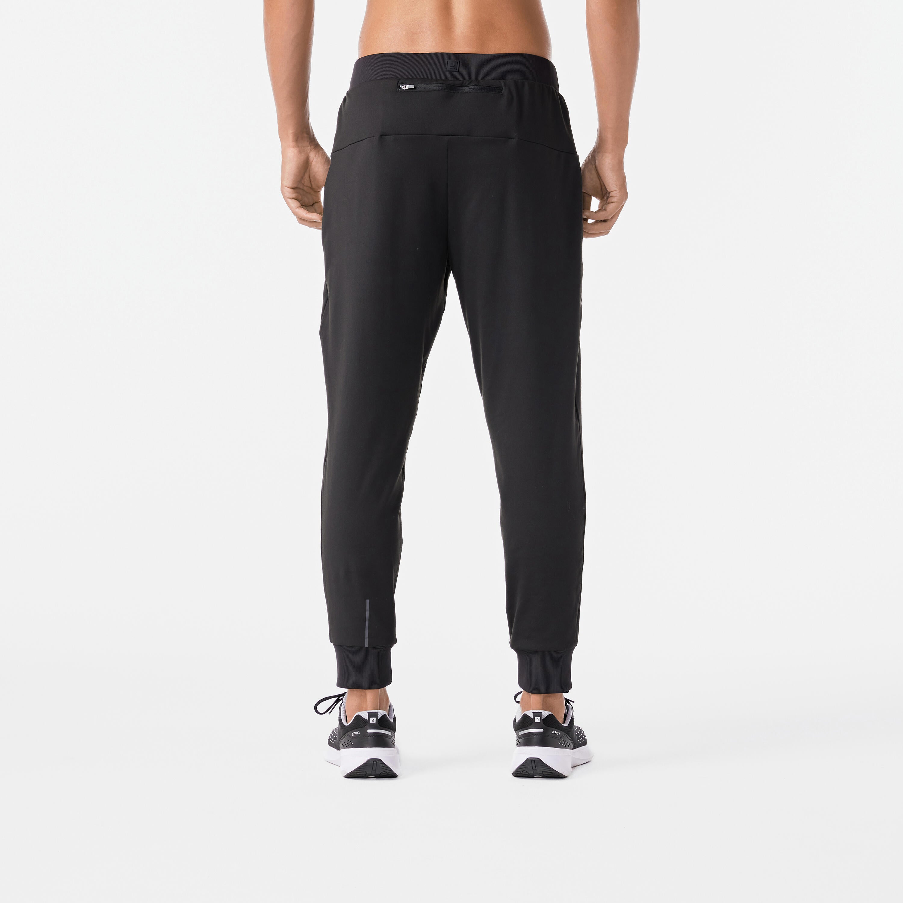 kiprun-100-herren-laufhose-warm-schwarz-w32-l31 image 2