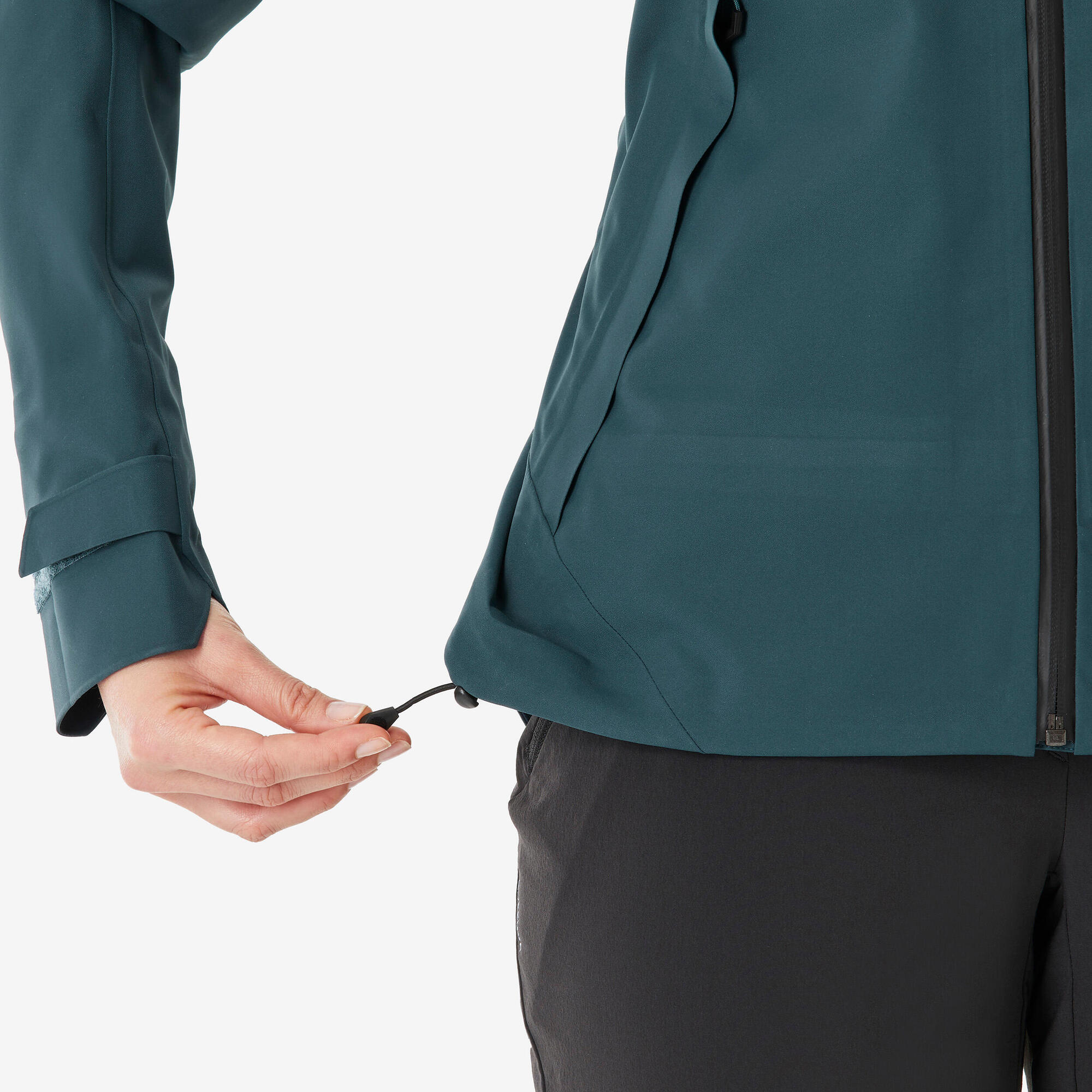 quechua-mh500-damen-regenjacke-wasserdicht-t-rkis image 5