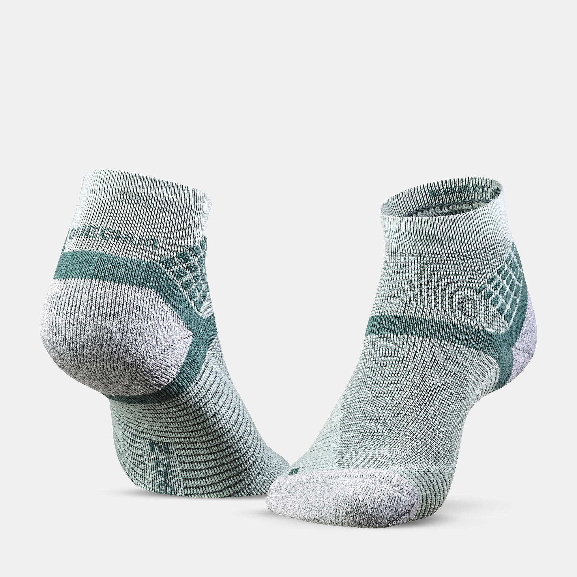 quechua-hike-900-wandersocken-2er-pack-mint-anatomisch image 2