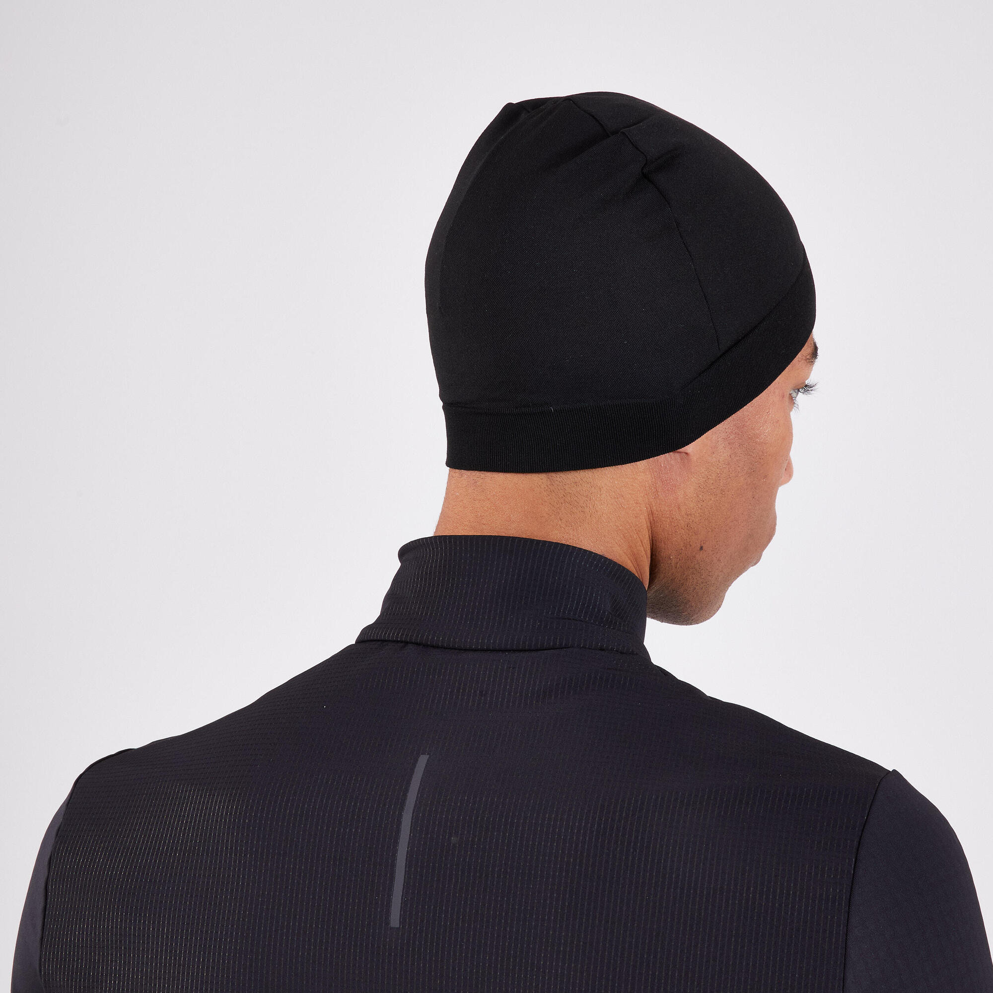 kiprun-seamless-laufm-tze-beanie-smoked-black-nahtlos image 4