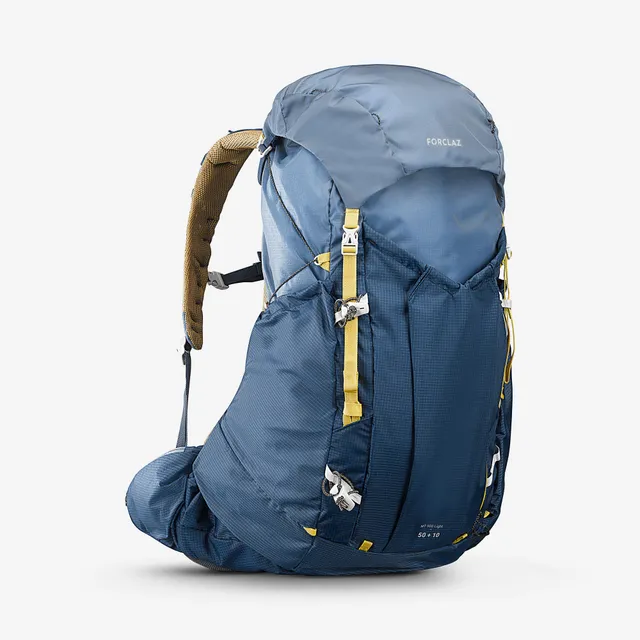 forclaz-mt900-rucksack-50-10l-herren-blau-grau-ultraleicht image 1