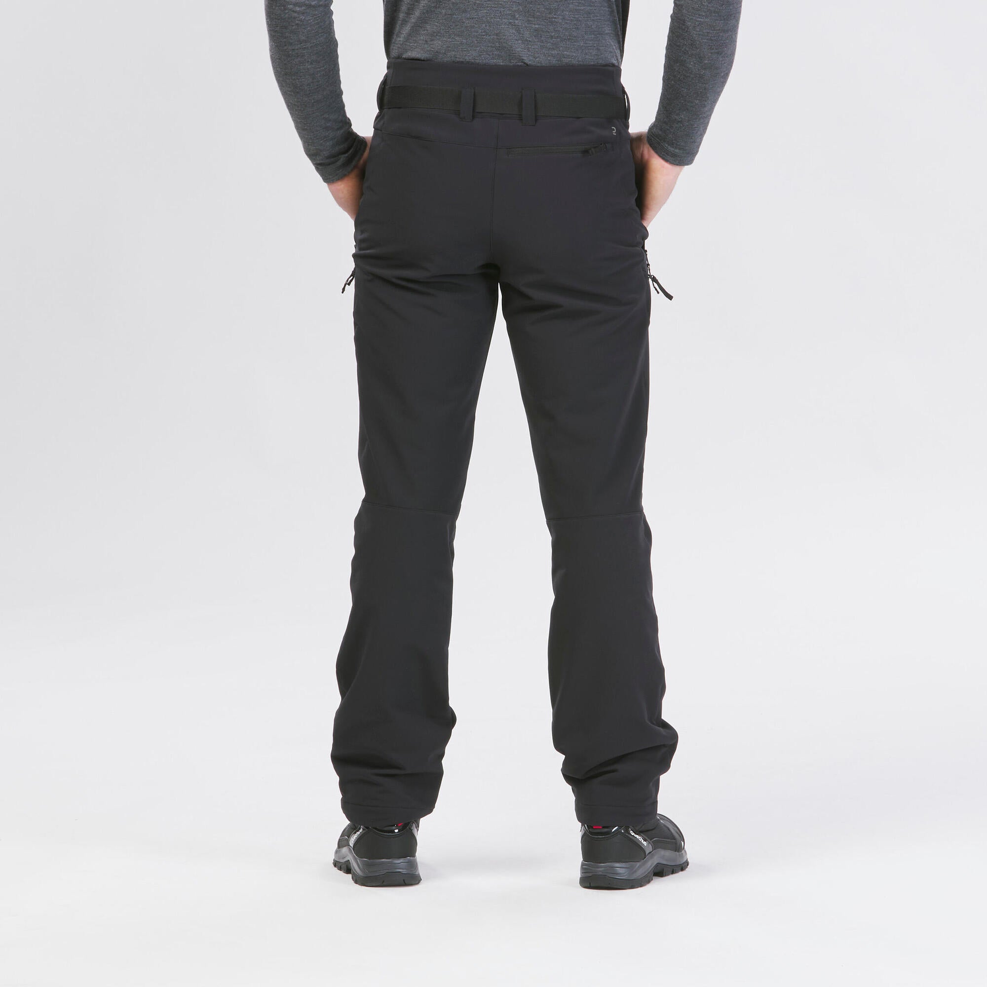 quechua-nh500-schneehose-herren-schwarz-wasserabweisend image 3