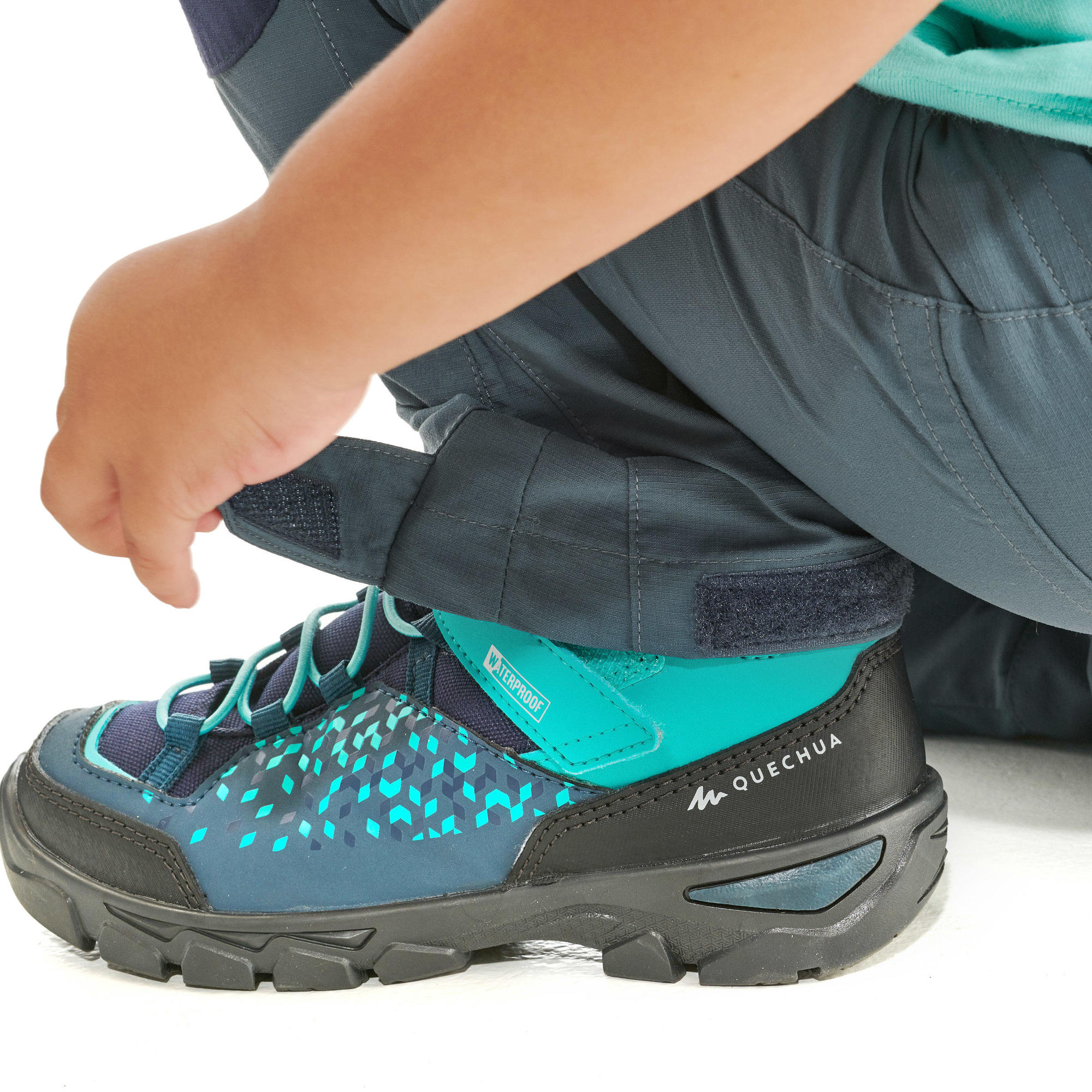 quechua-mh500-kinder-wanderhose-abzipbar-storm-gray image 6