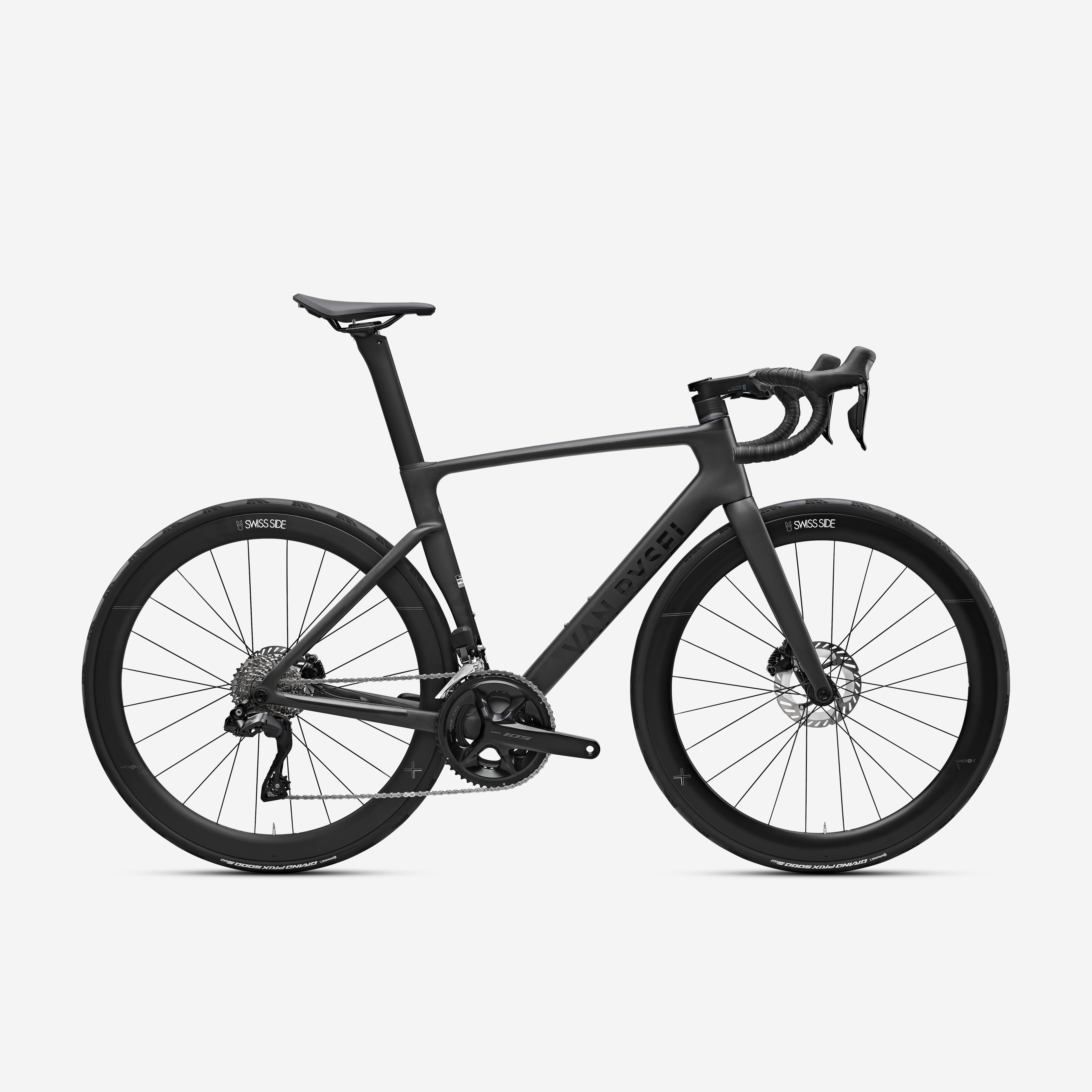 van-rysel-rcr-105-di2-rennrad-smoked-black-aero image 2