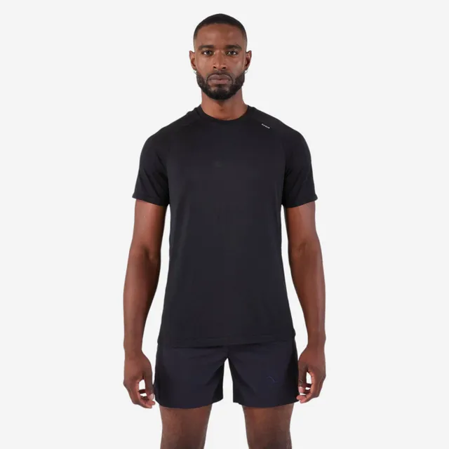 kiprun-run-500-laufshirt-herren-schwarz-nahtlos image 1