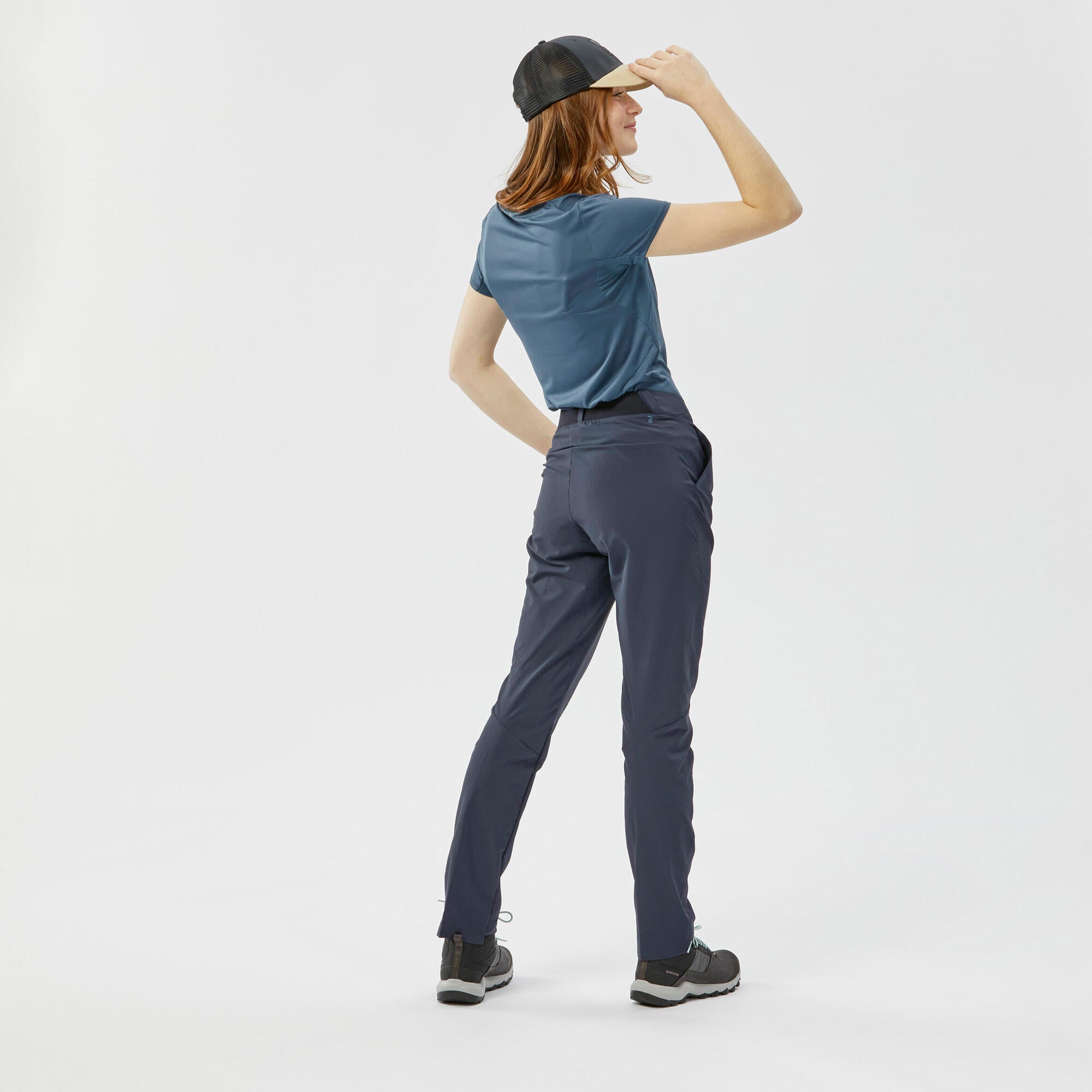 quechua-mh100-wanderhose-damen-dunkelblau image 7