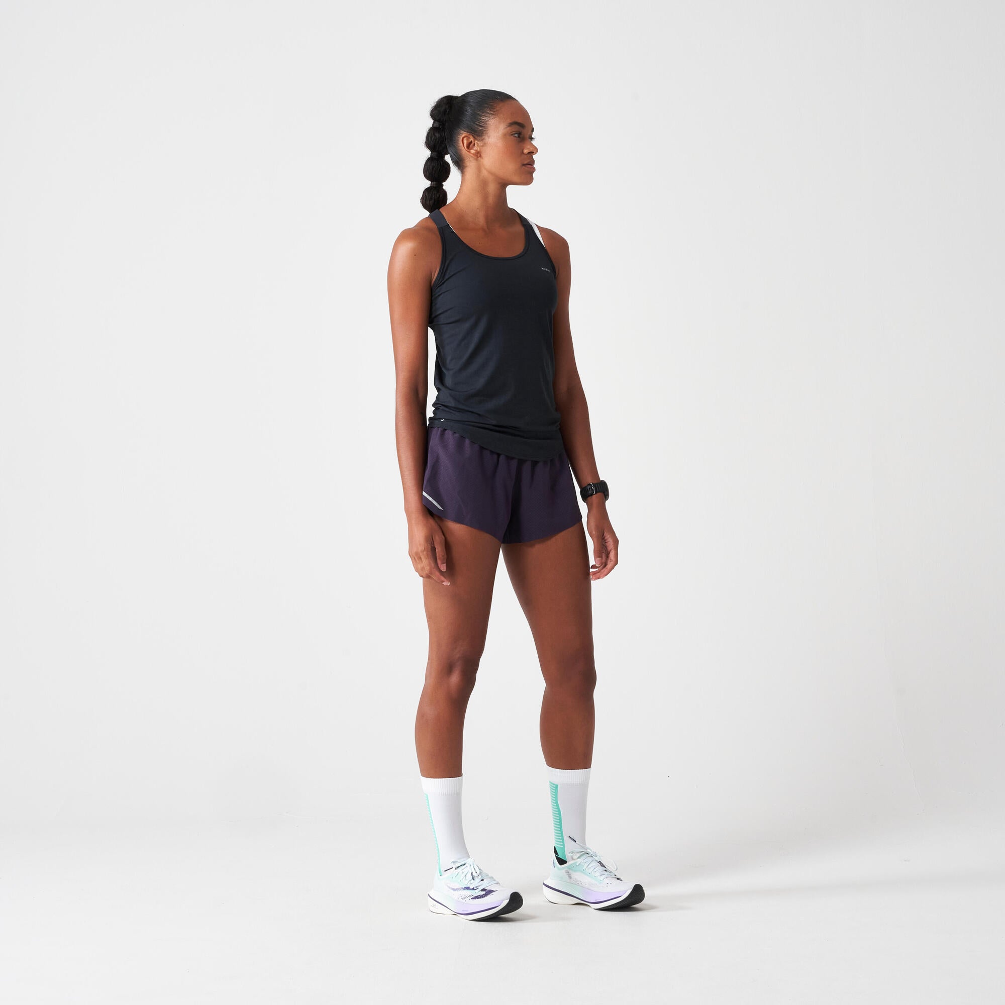 kiprun-run-500-seamless-lauftop-damen-graphit-gr-s image 6
