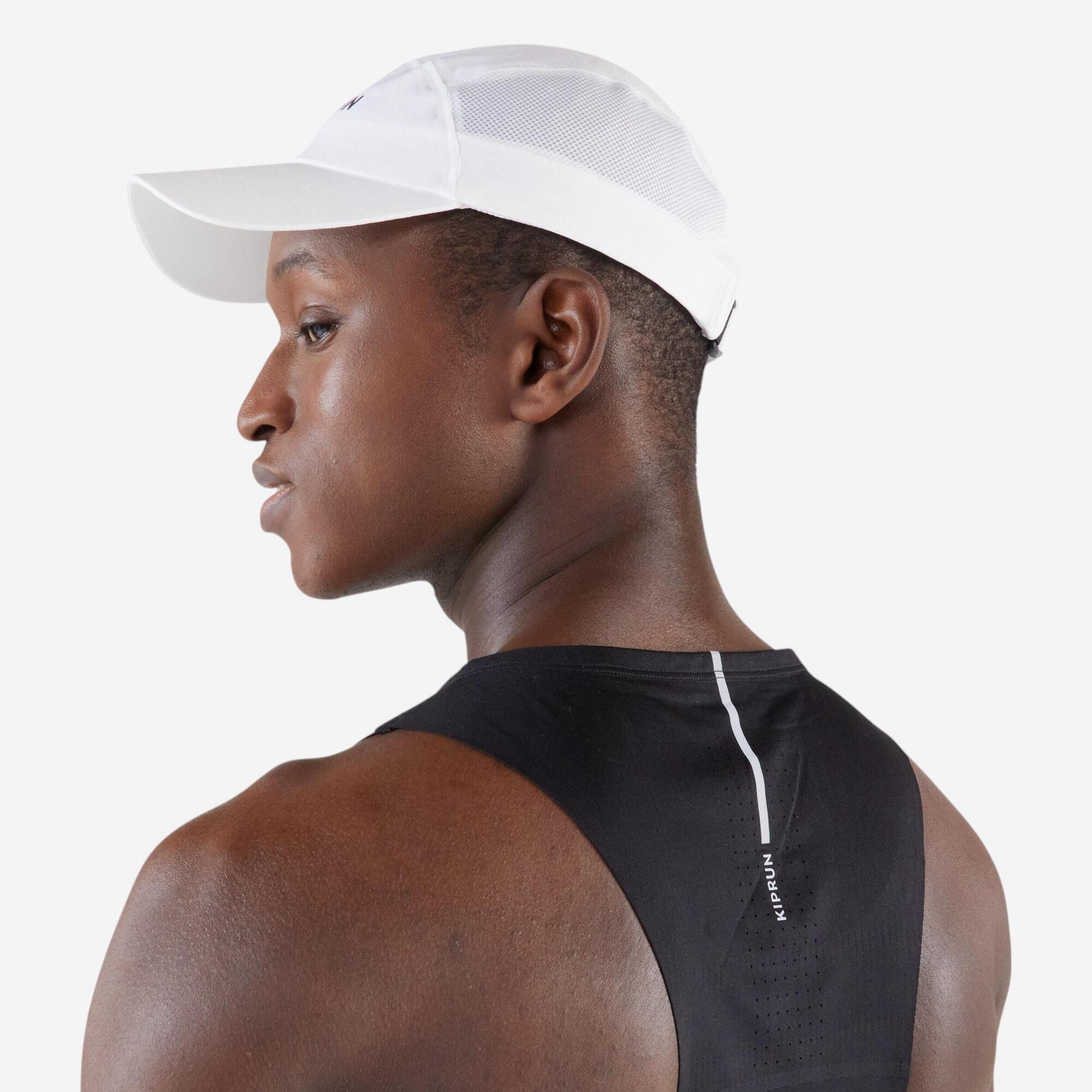 kiprun-v2-laufcap-unisex-snowy-white-atmungsaktiv image 4