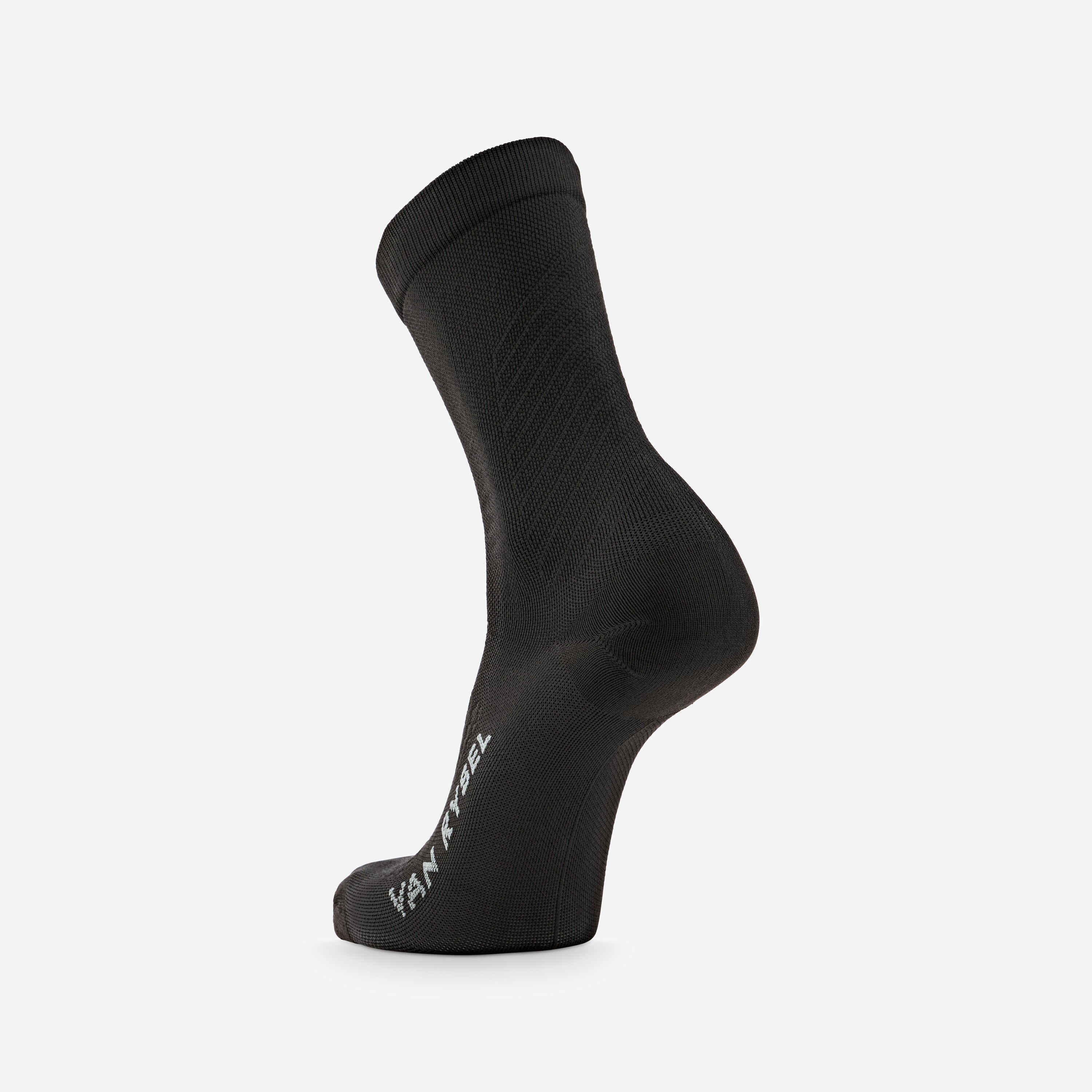 van-rysel-900-radsocken-halbhoch-rauchschwarz-gr-m-l image 6
