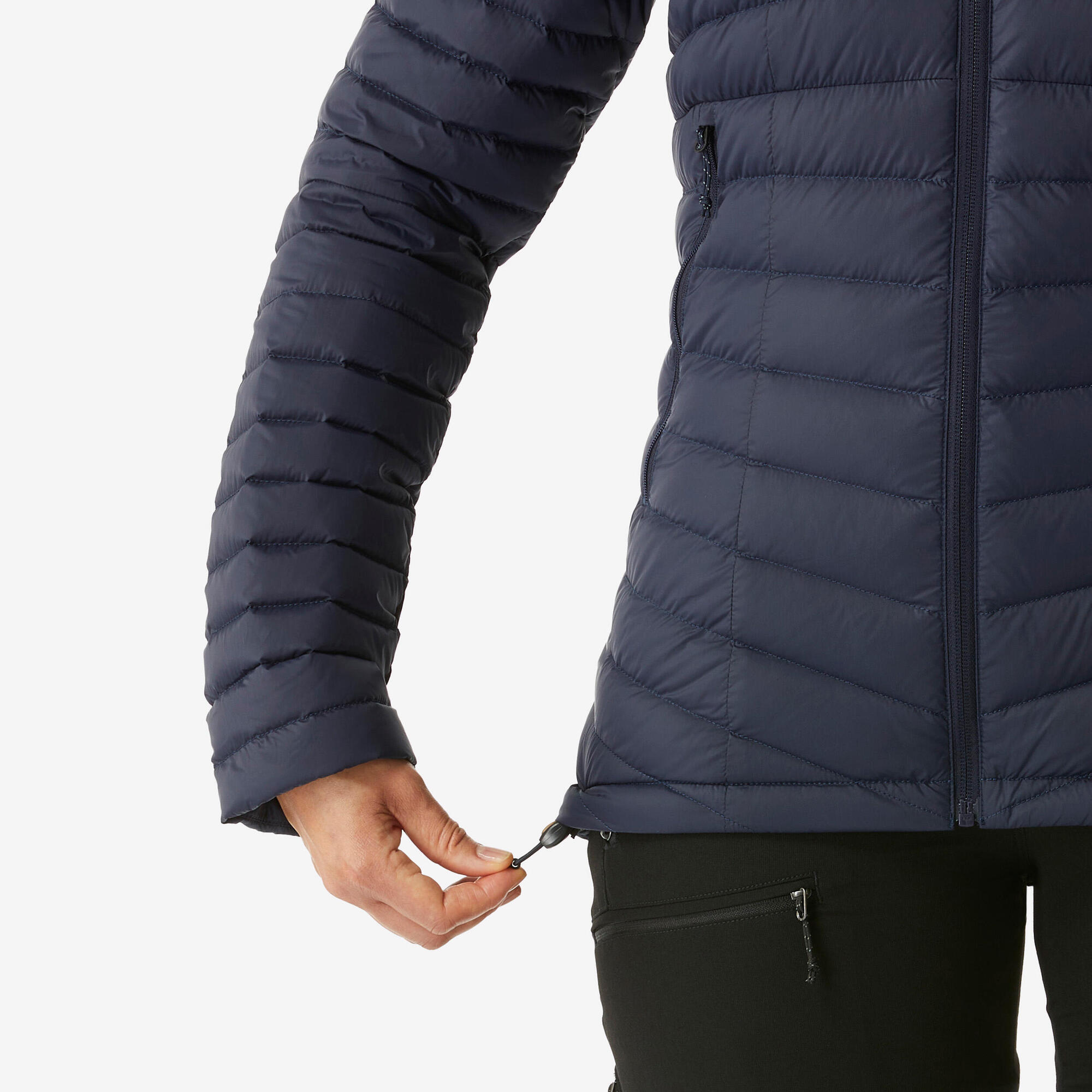 simond-mt100-daunenjacke-damen-schwarz-mit-kapuze image 6
