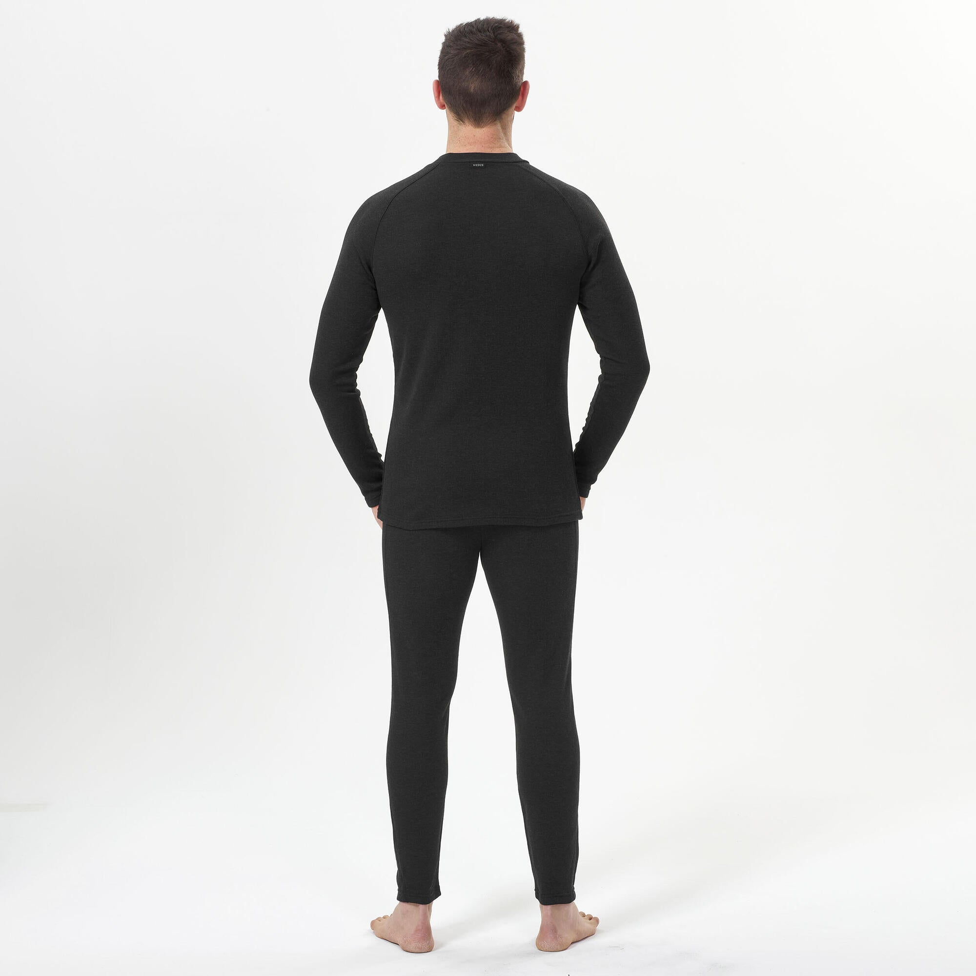 wedze-bl100-thermo-unterhemd-herren-black-warm image 3