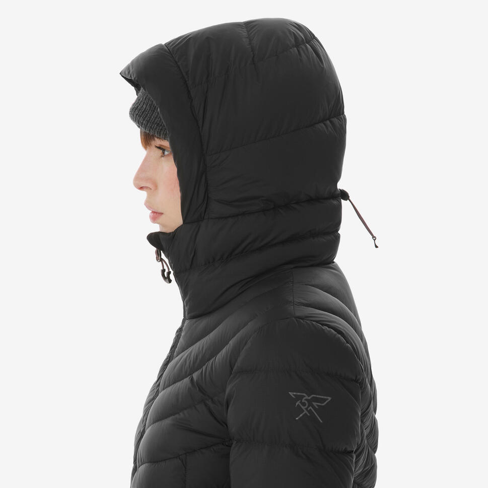 btwin-simond-mt500-daunenjacke-damen-mit-kapuze image 3
