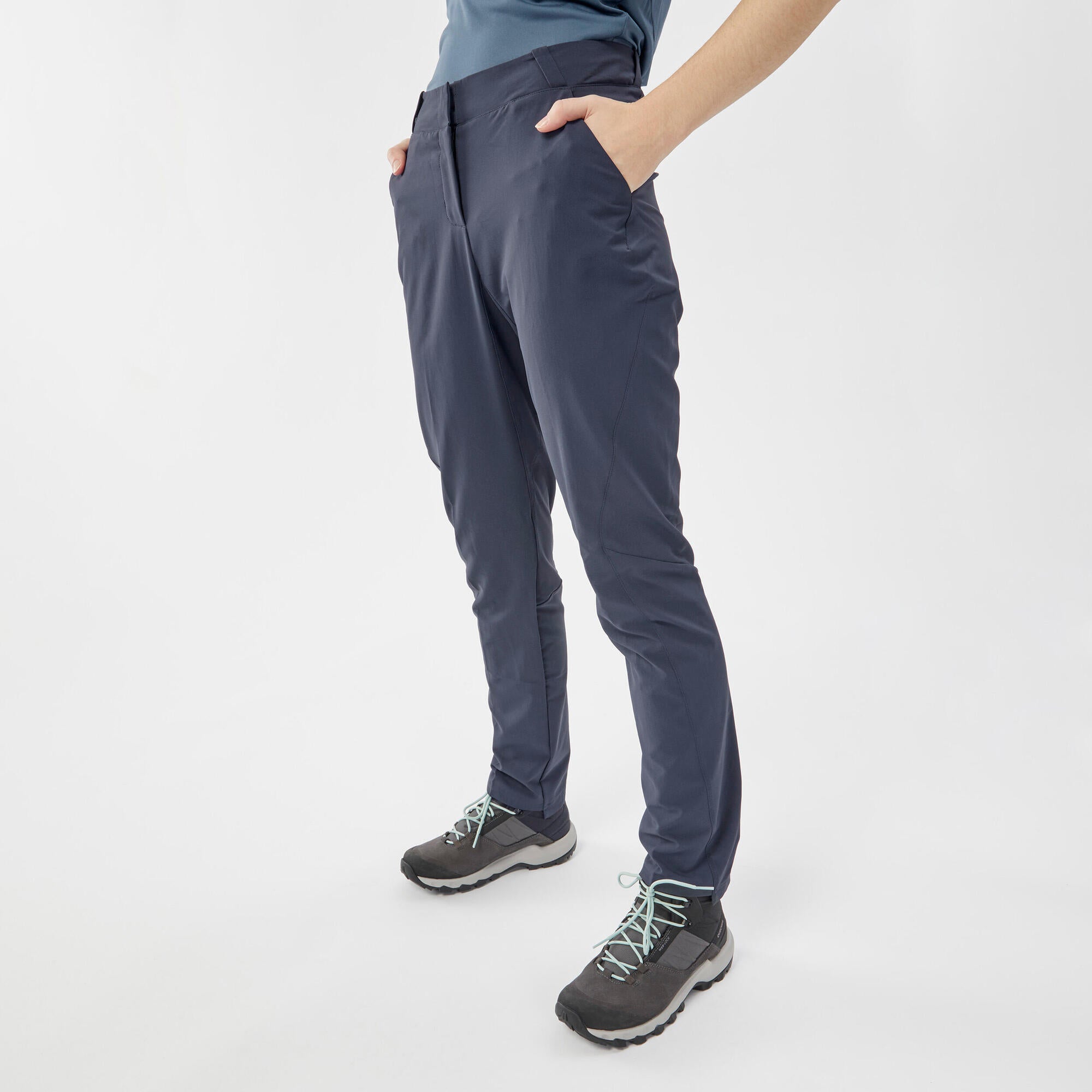 quechua-mh100-wanderhose-damen-dunkelblau image 8