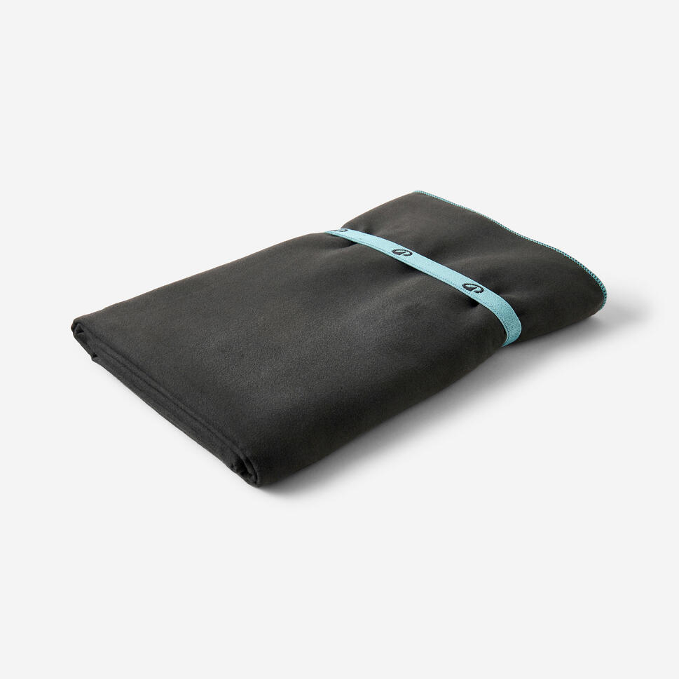 nabaiji-mikrofaser-handtuch-xl-110x175-schwarz-kompakt image 3