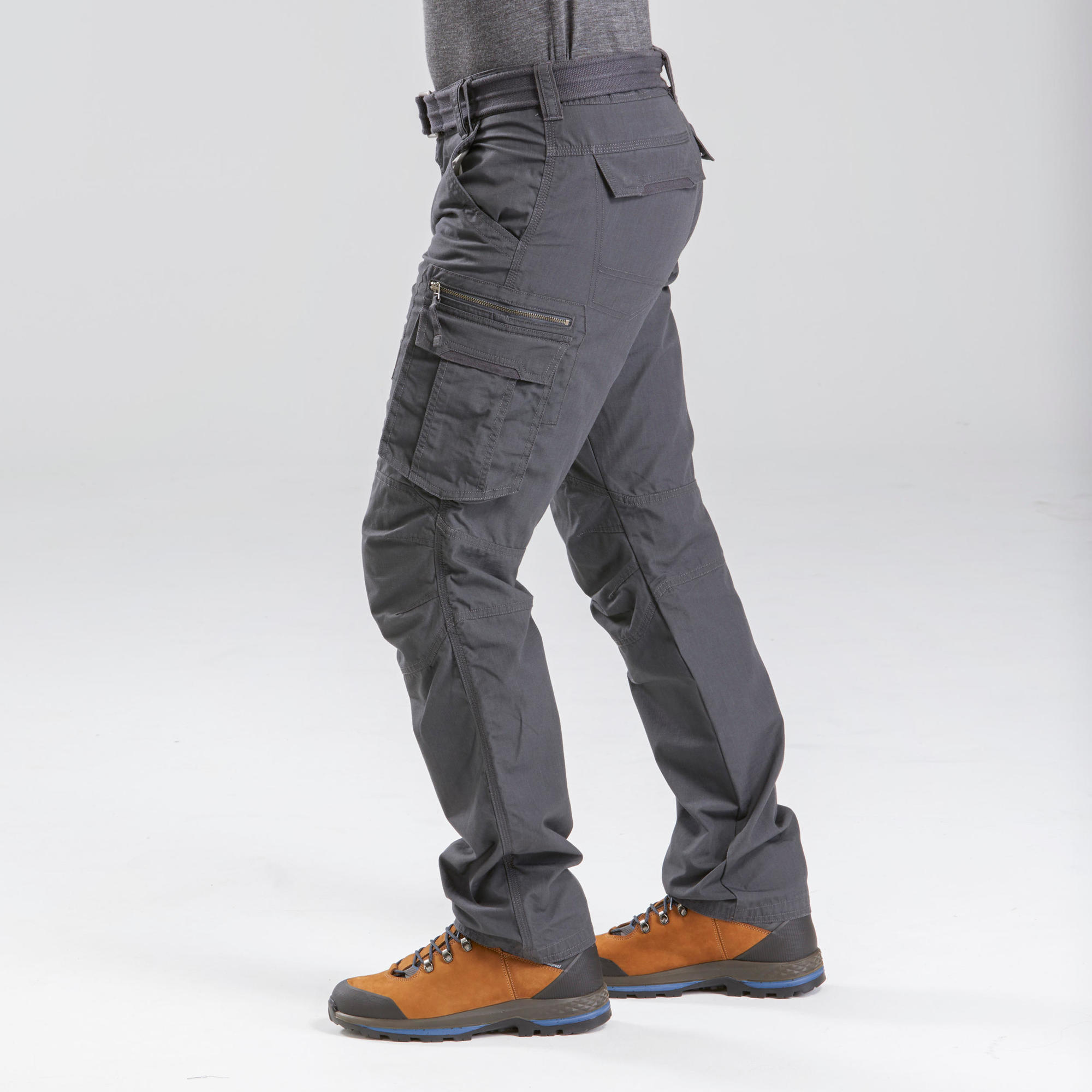 forclaz-travel-100-cargohose-herren-carbon-grau-schnelltrocknend image 4