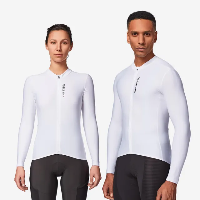 van-rysel-rcr-2-langarm-radtrikot-fleece-snowy-white image 1