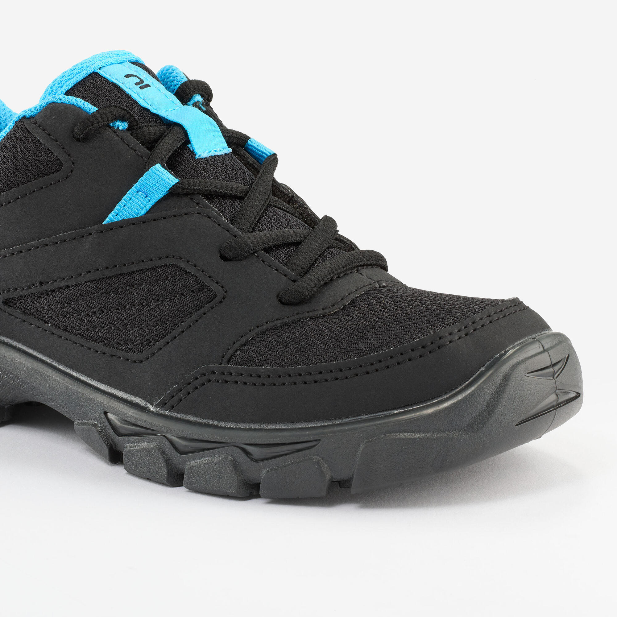 quechua-nh100-kinder-wanderschuhe-smoked-black image 8