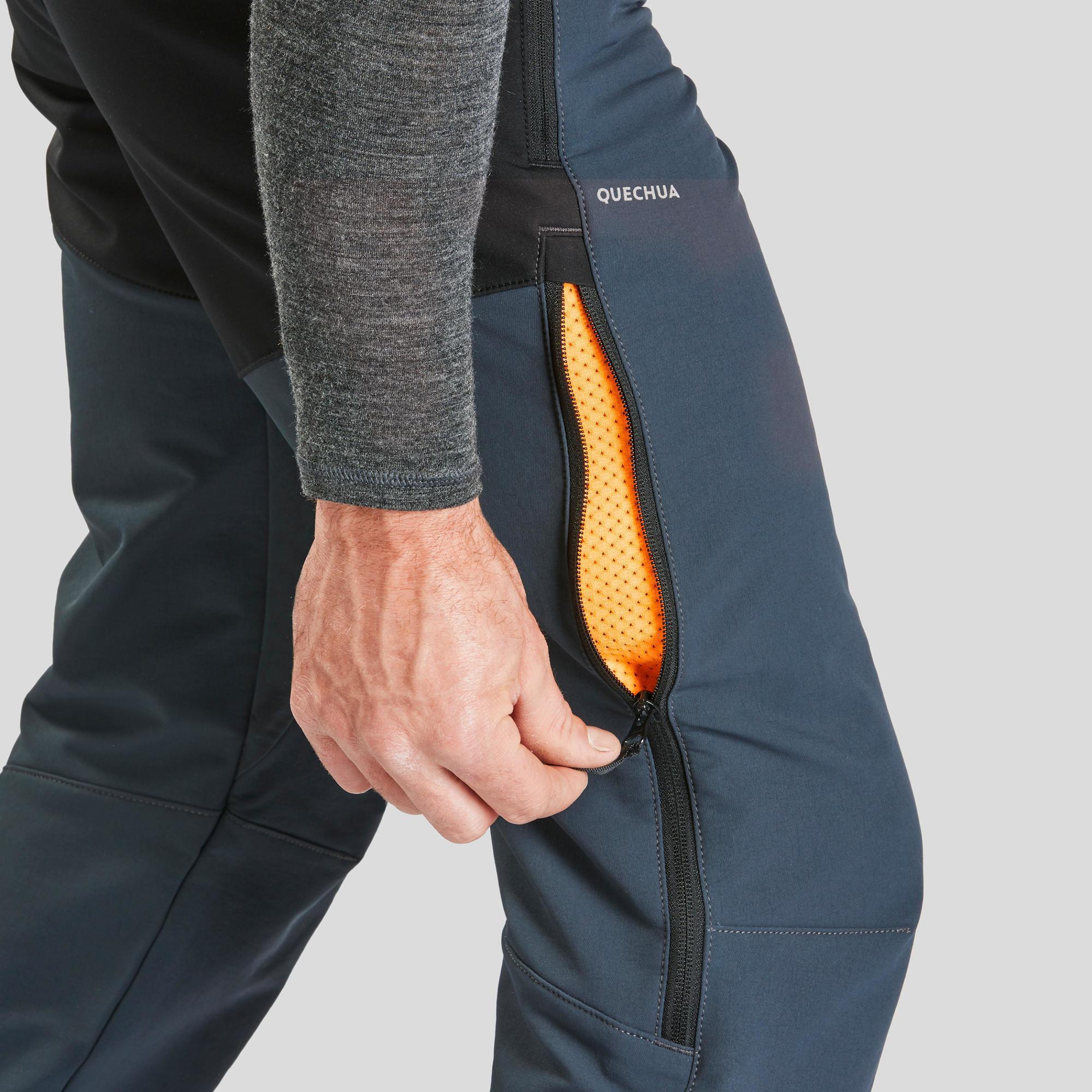 quechua-nh500-wanderhose-herren-graphite-grey-wasserabweisend image 3