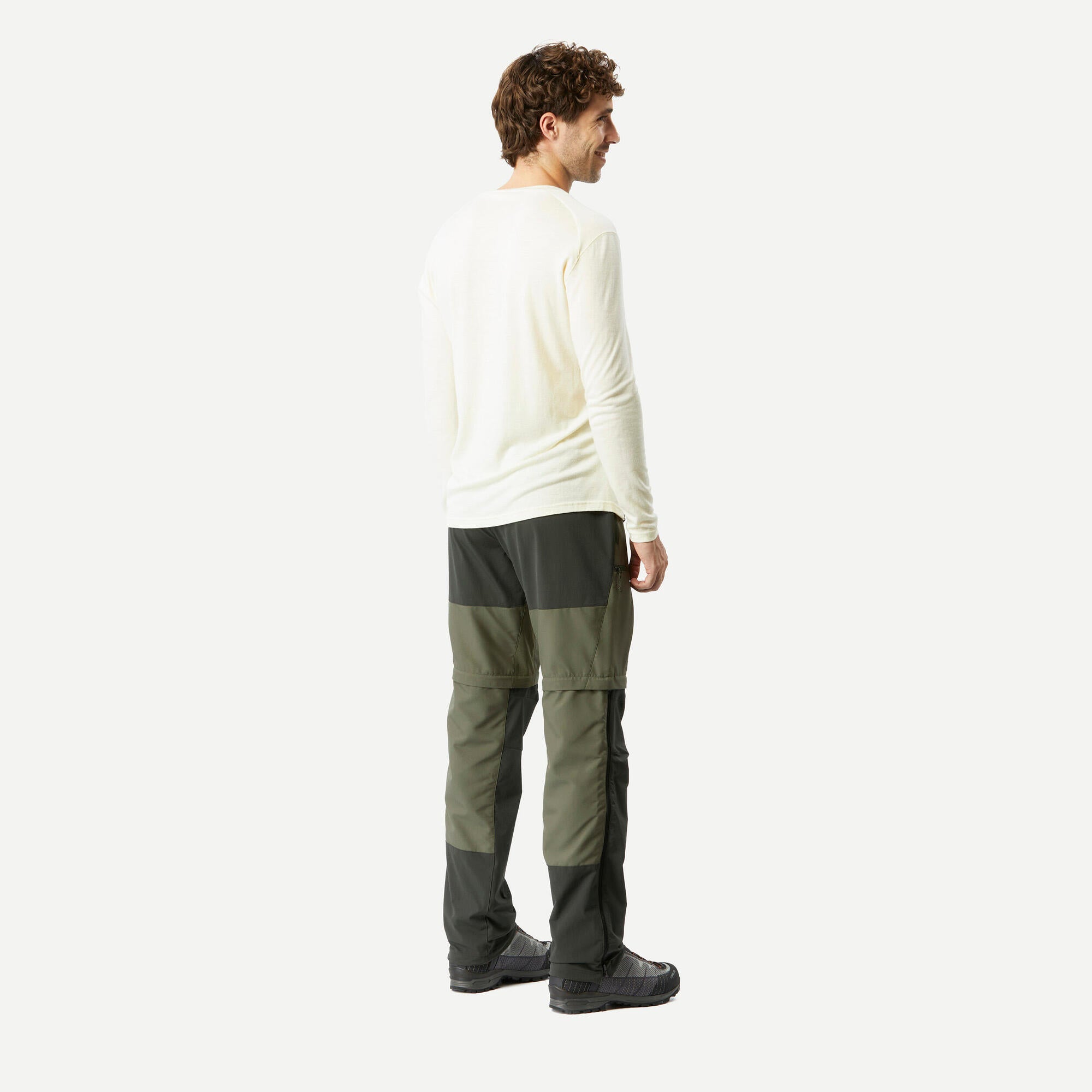 simond-mt500-zip-off-wanderhose-herren-khaki-2-in-1 image 4