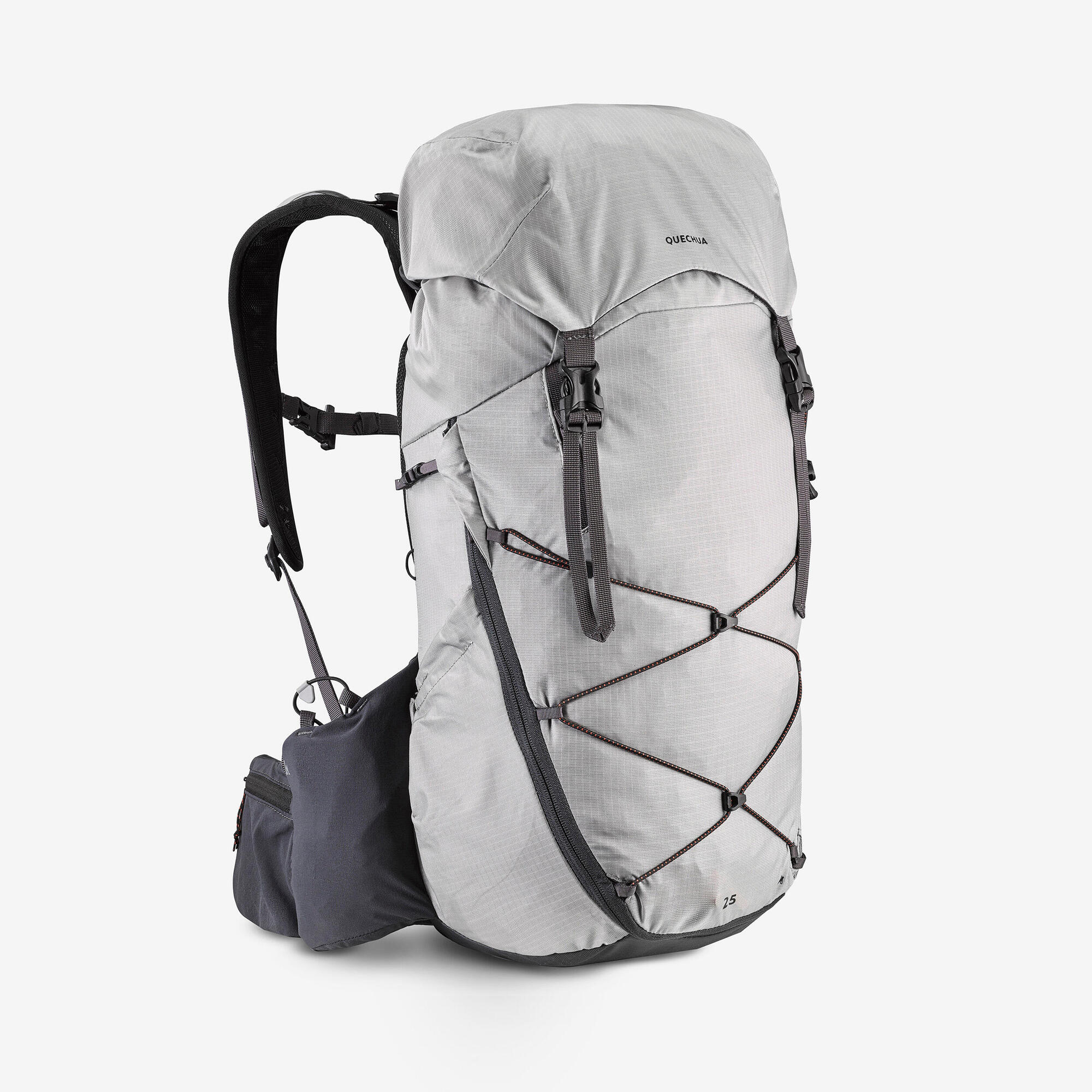 quechua-mh900-wanderrucksack-25-l-zinkgrau-tagesrucksack image 1