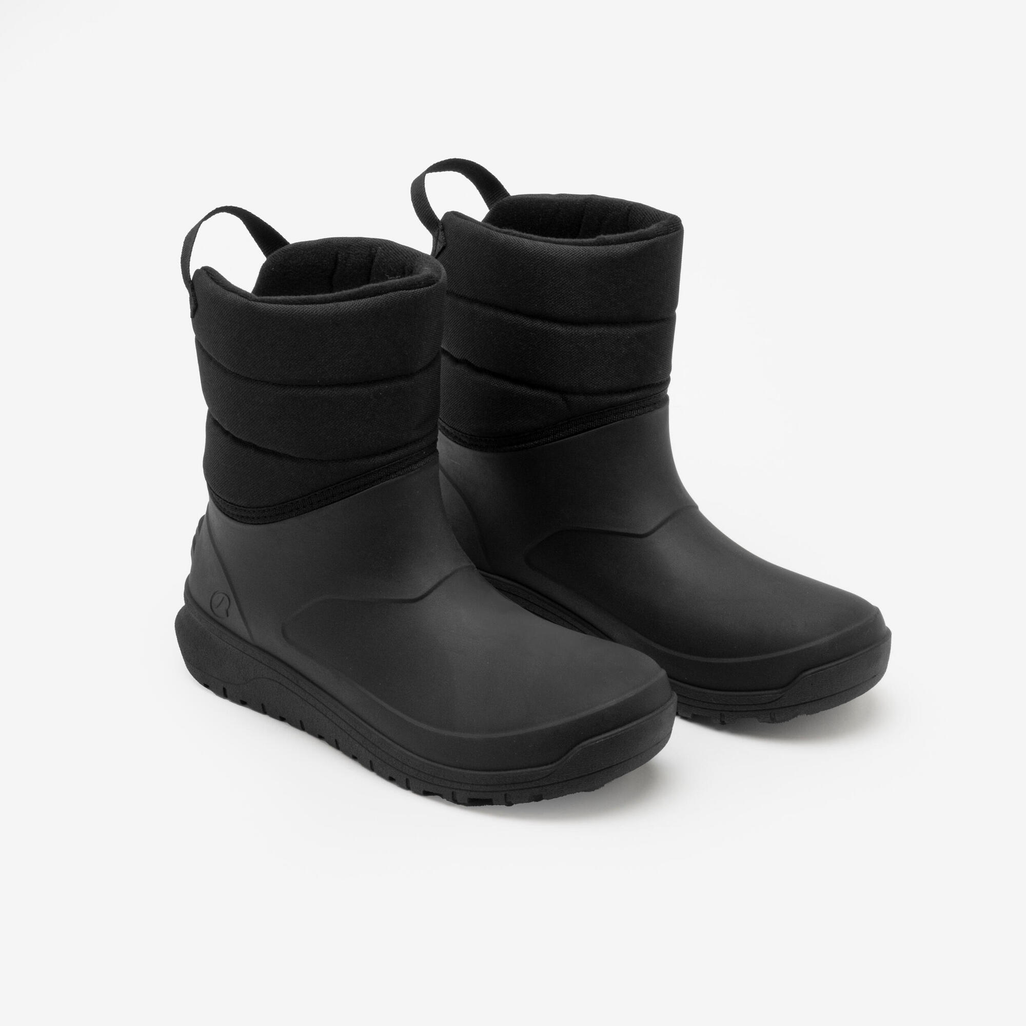 quechua-nh100-winterschuhe-damen-warm-smoked-black image 2