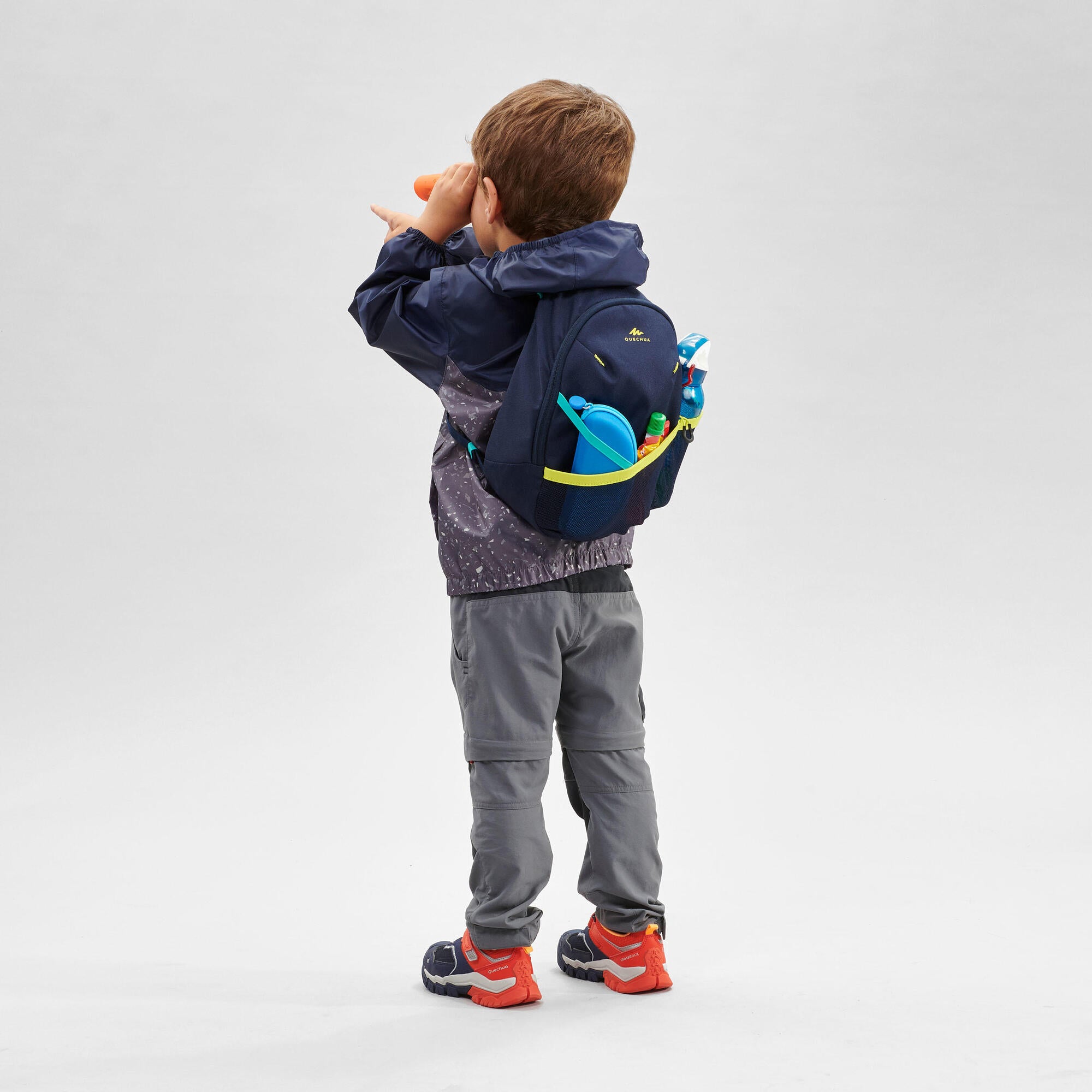 quechua-mh100-kinder-wanderrucksack-5l-stahlblau image 7