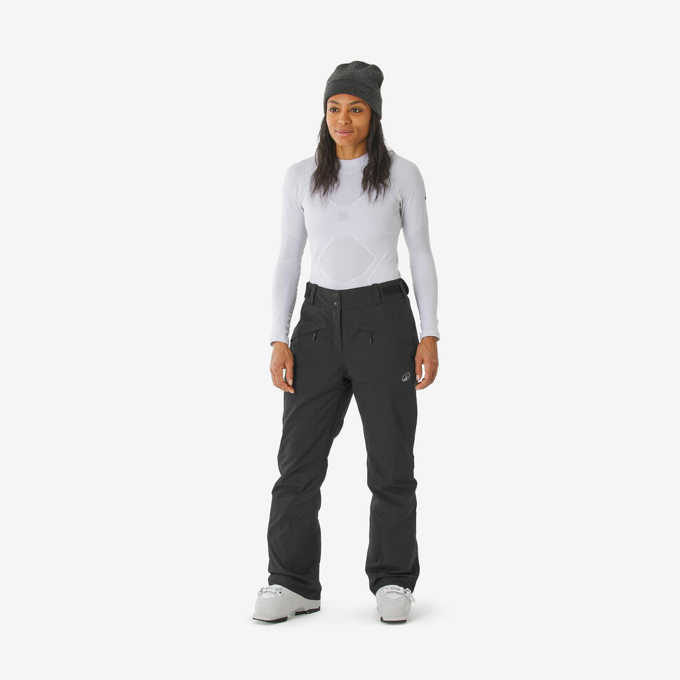 wedze-500-skihose-damen-isoliert-abfahrtsski-regular-schwarz image 2