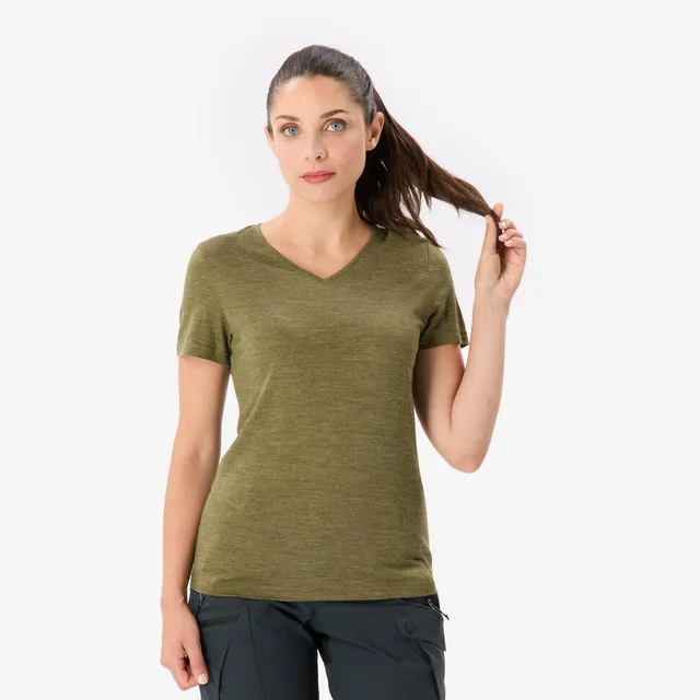 simond-travel-500-merino-t-shirt-damen-golden-olive-green image 1