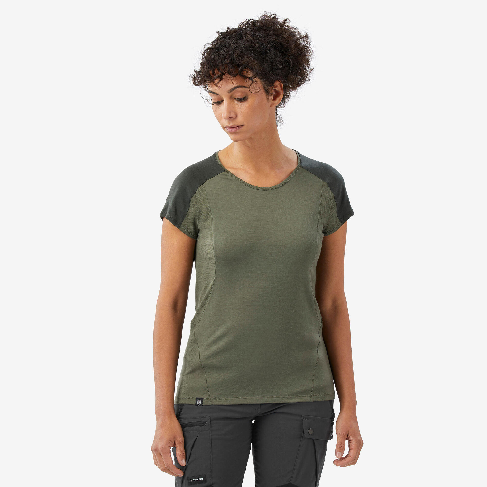 simond-mt500-merino-t-shirt-damen-khaki-89 image 1