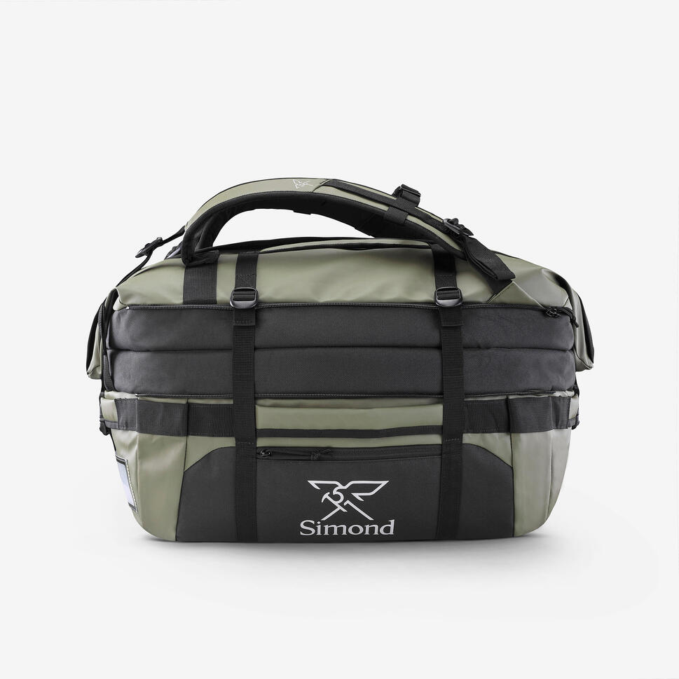 forclaz-duffel-500-extend-reisetasche-40l-khaki-erweiterbar-60l image 2