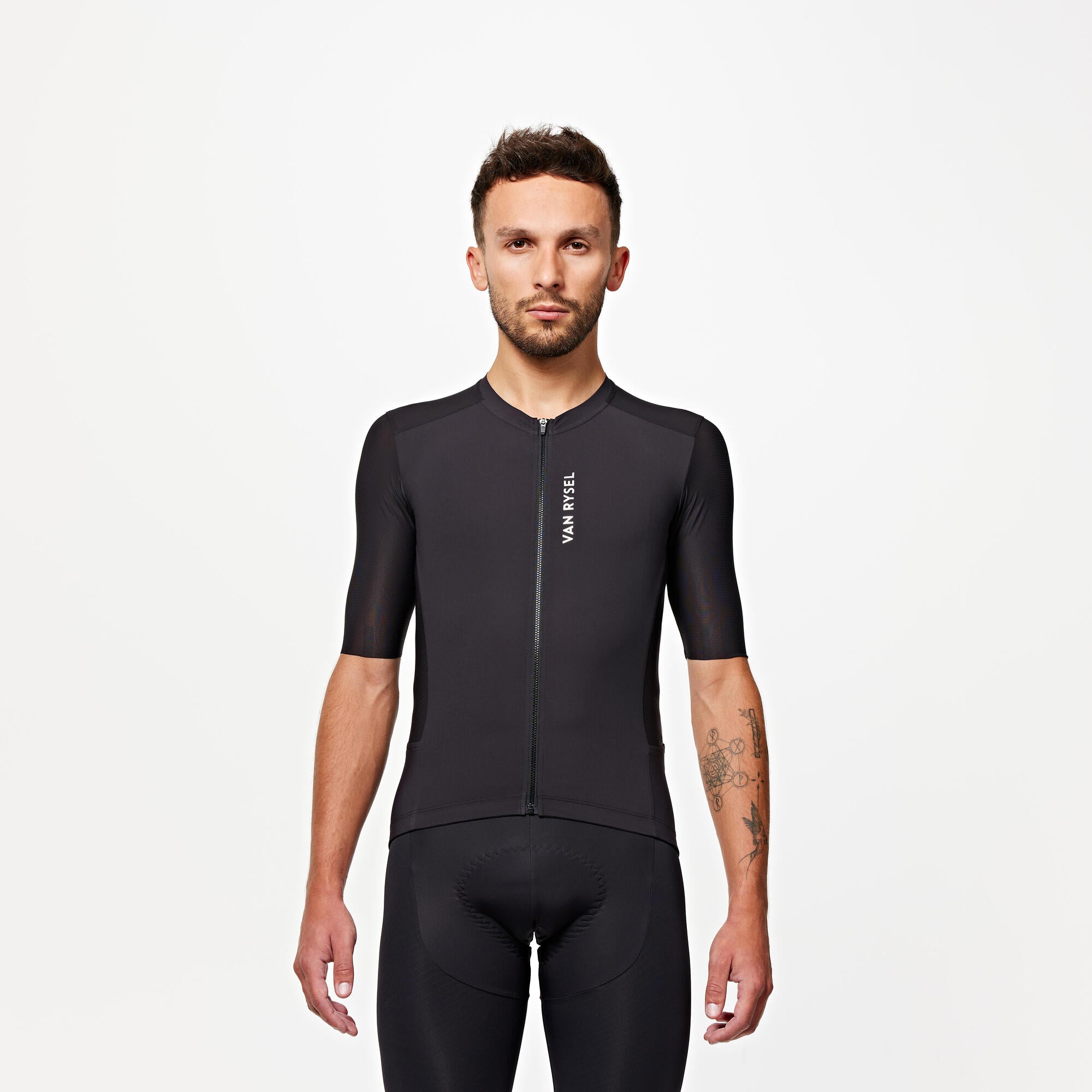 van-rysel-rcr-2-radtrikot-kurzarm-smoked-black-atmungsaktiv image 2