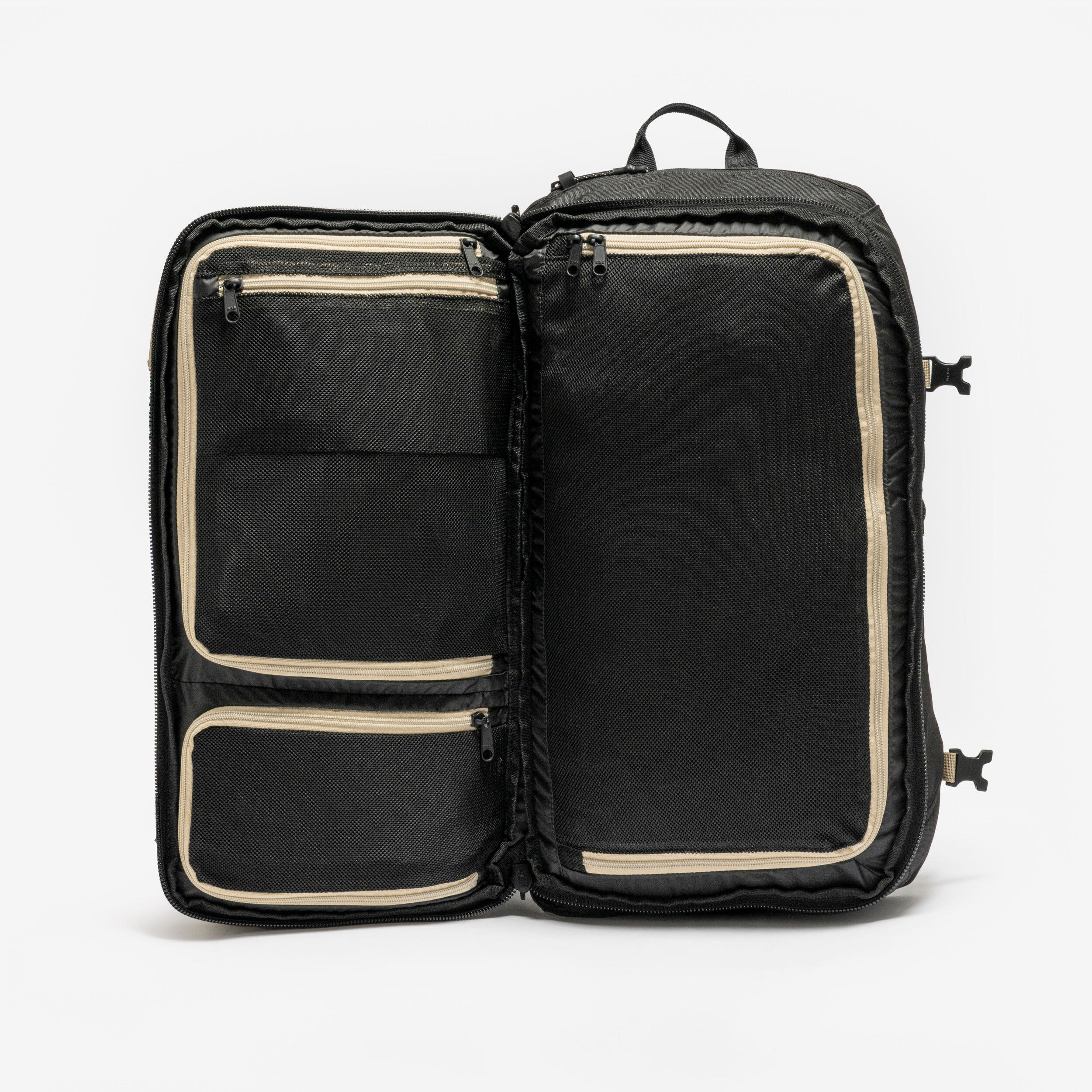 forclaz-travel-500-organizer-30-l-rucksack-dune-beige-cope image 4