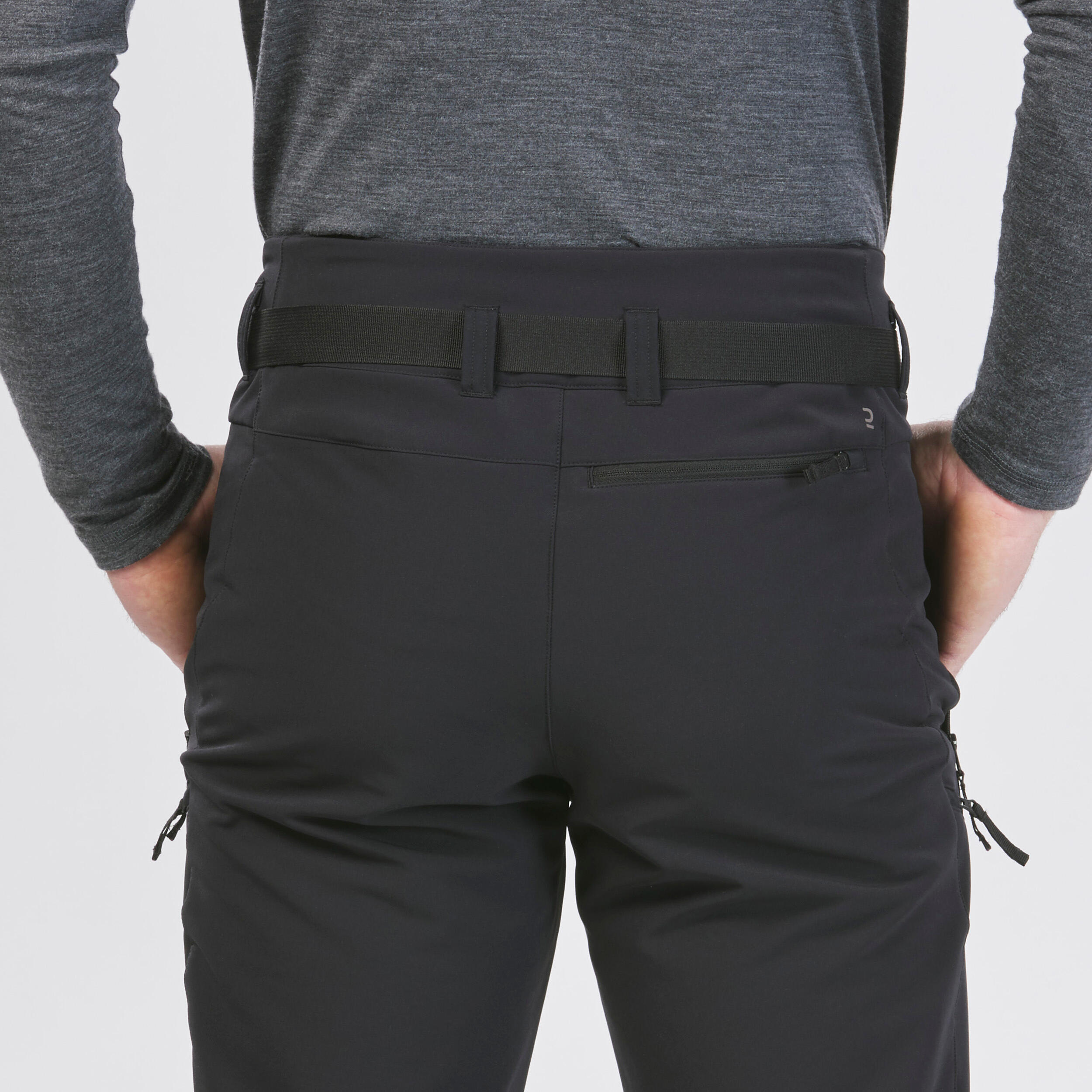 quechua-nh500-schneehose-herren-schwarz-wasserabweisend image 6