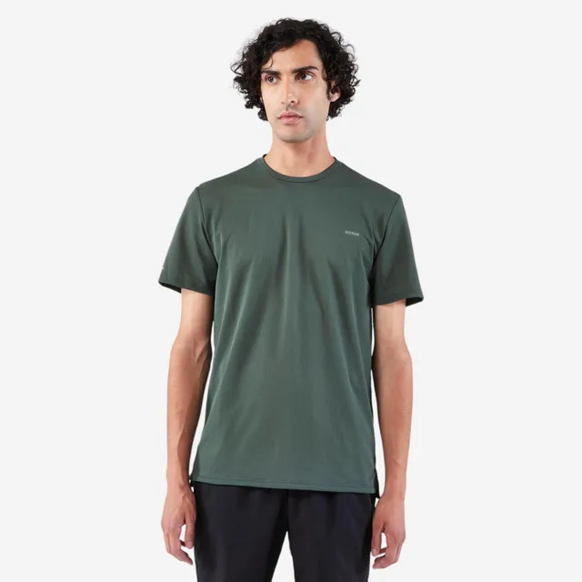 kiprun-run-500-dry-laufshirt-herren-dunkelgr-n image 1