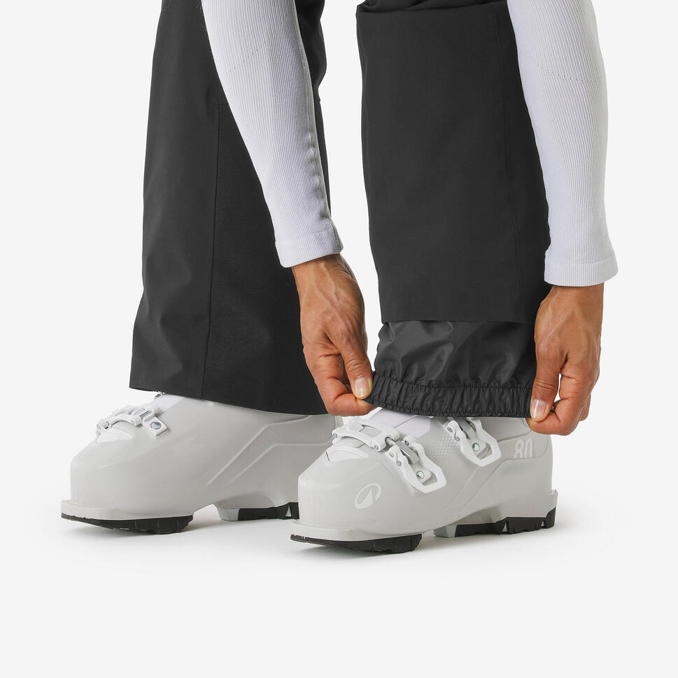 wedze-500-skihose-damen-isoliert-abfahrtsski-regular-schwarz image 8