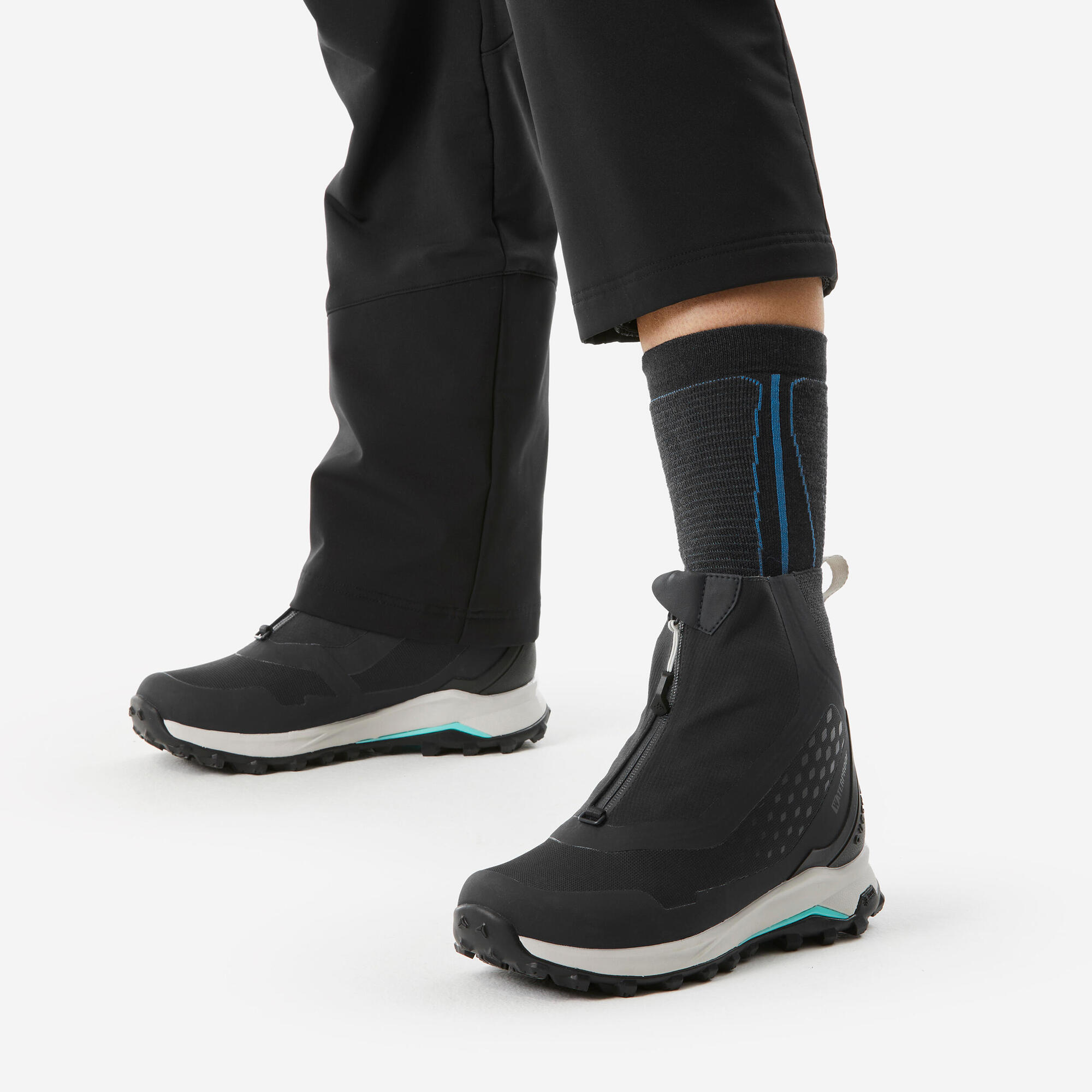 quechua-sh500-merino-wandersocken-2-paar-warm image 7