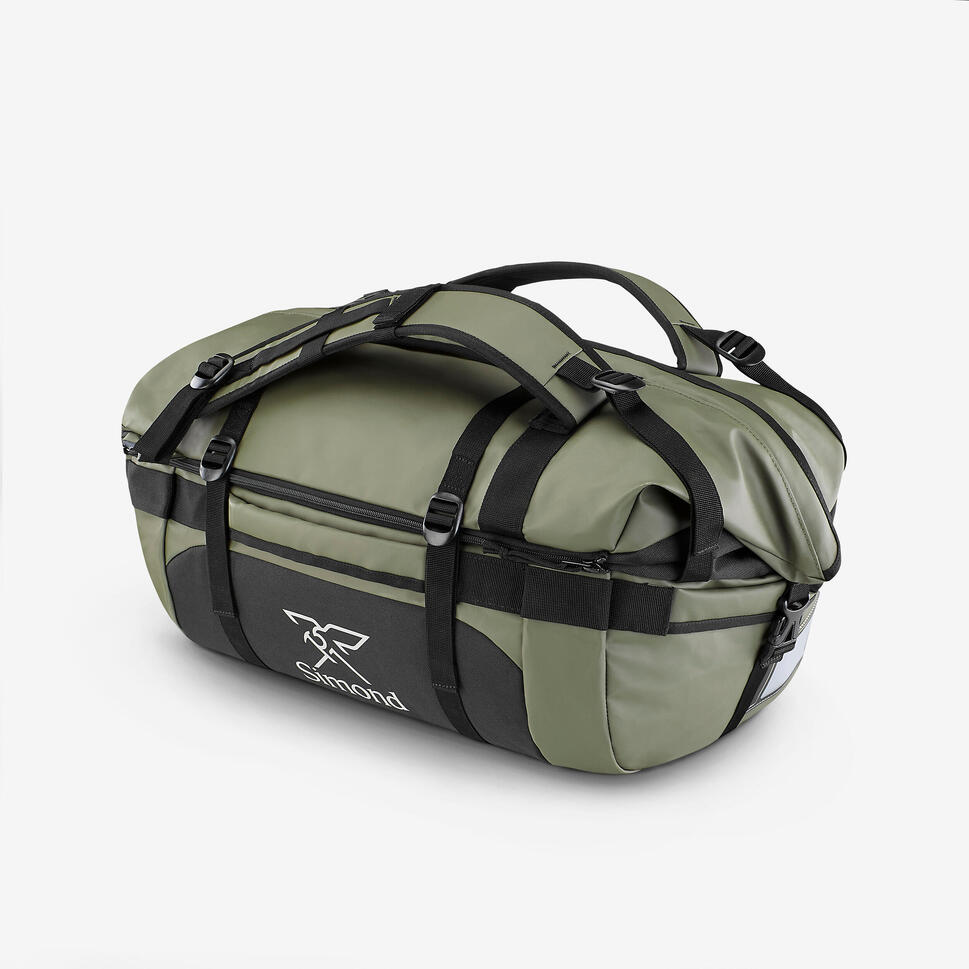 forclaz-duffel-500-extend-reisetasche-40l-khaki-erweiterbar-60l image 8