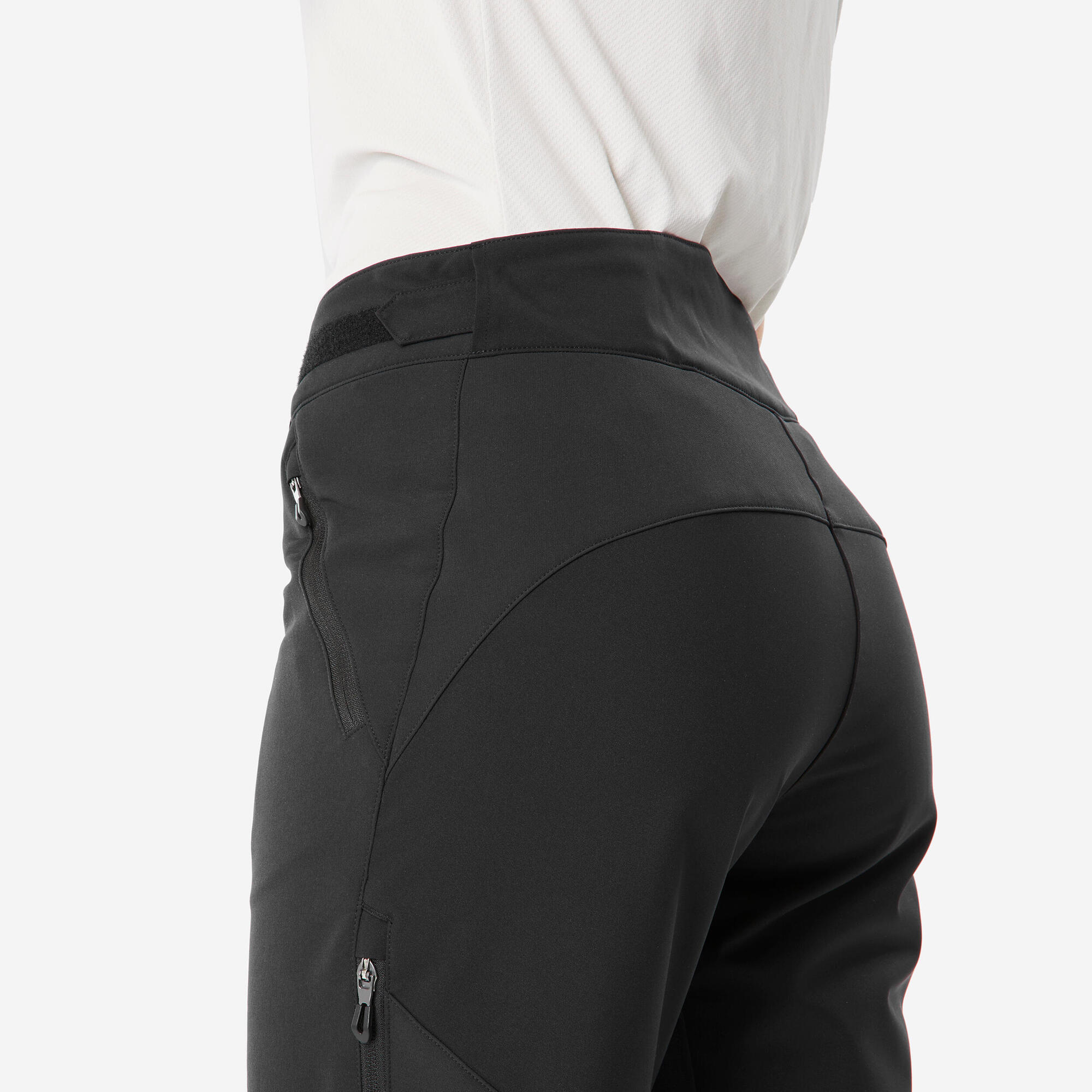 quechua-nh500-damen-wanderhose-warm-schwarz-gr-w29 image 3