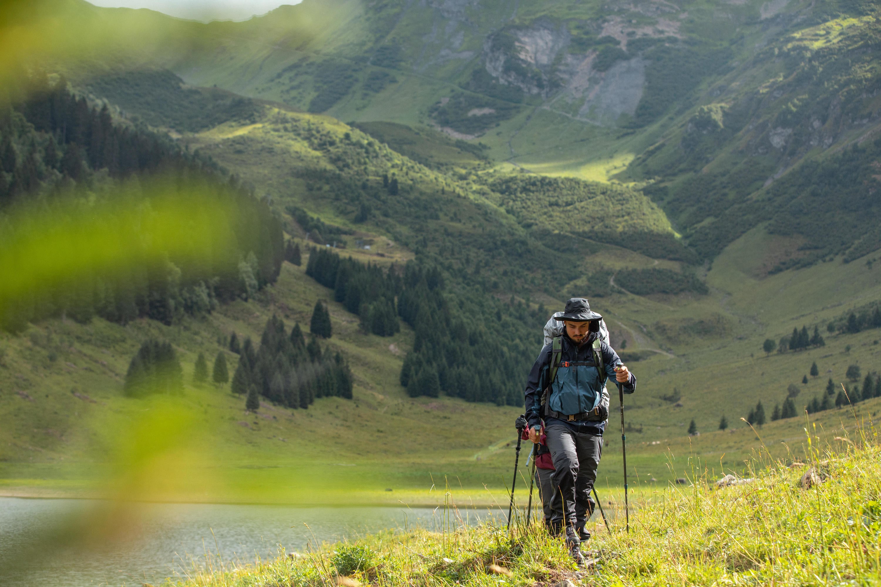forclaz-trek-900-trekkinghut-wasserdicht-grau image 8