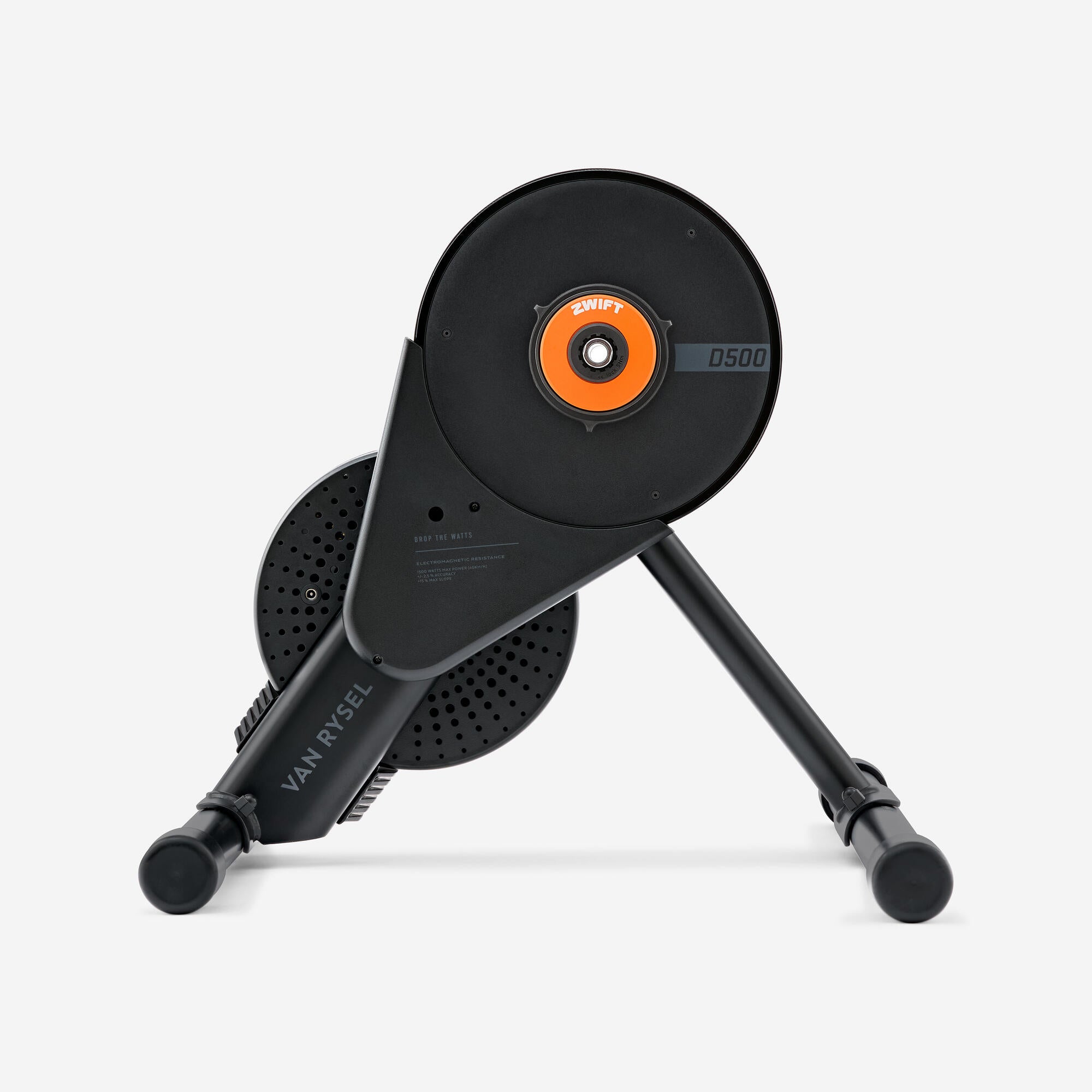 van-rysel-d500-smart-trainer-mit-zwift-cog-leise-klappbar image 2