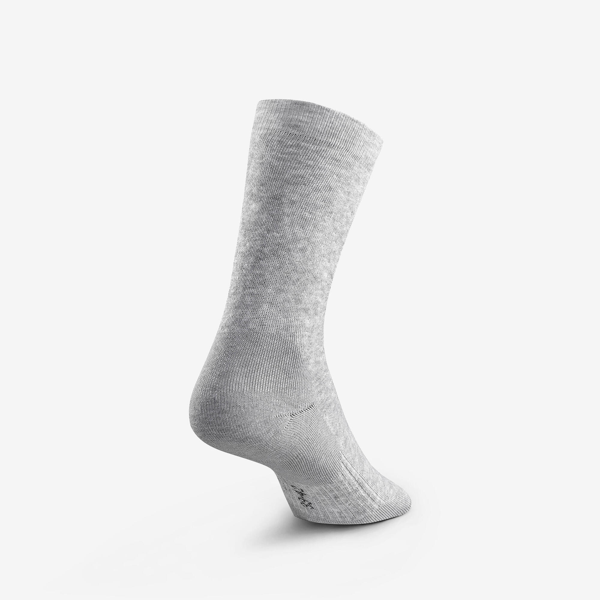 quechua-nh100-mid-wandersocken-blau-warm-winter image 2