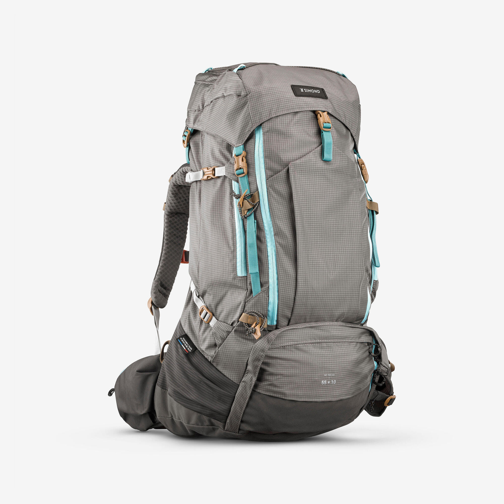 simond-mt500-air-55-10-trekkingrucksack-mahagoni-damen image 1